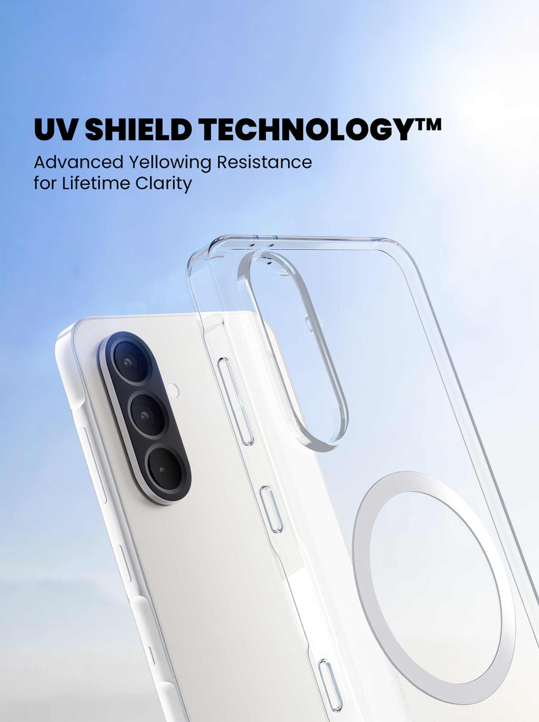 Samsung A37 5G | Clear Hard PC Case | Anti-Yellow | MagSafe Compatible