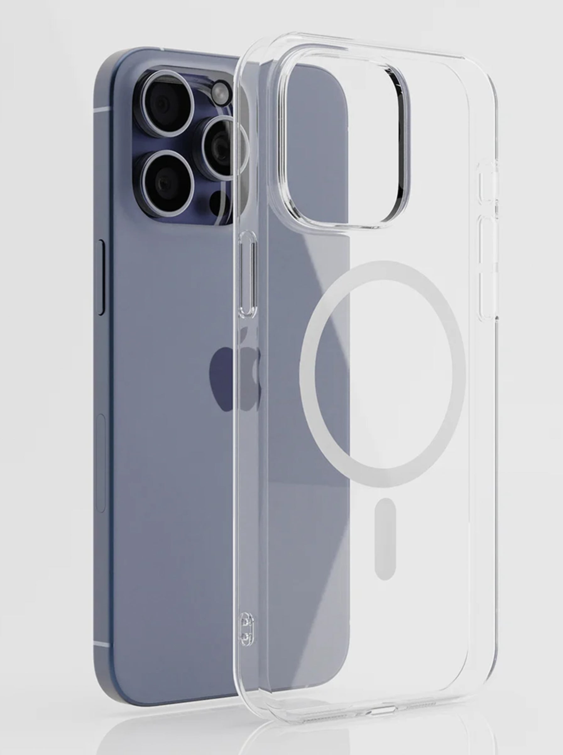 iPhone 15 Pro | Anti-Yellow | Magsafe working | Clear Hard Case