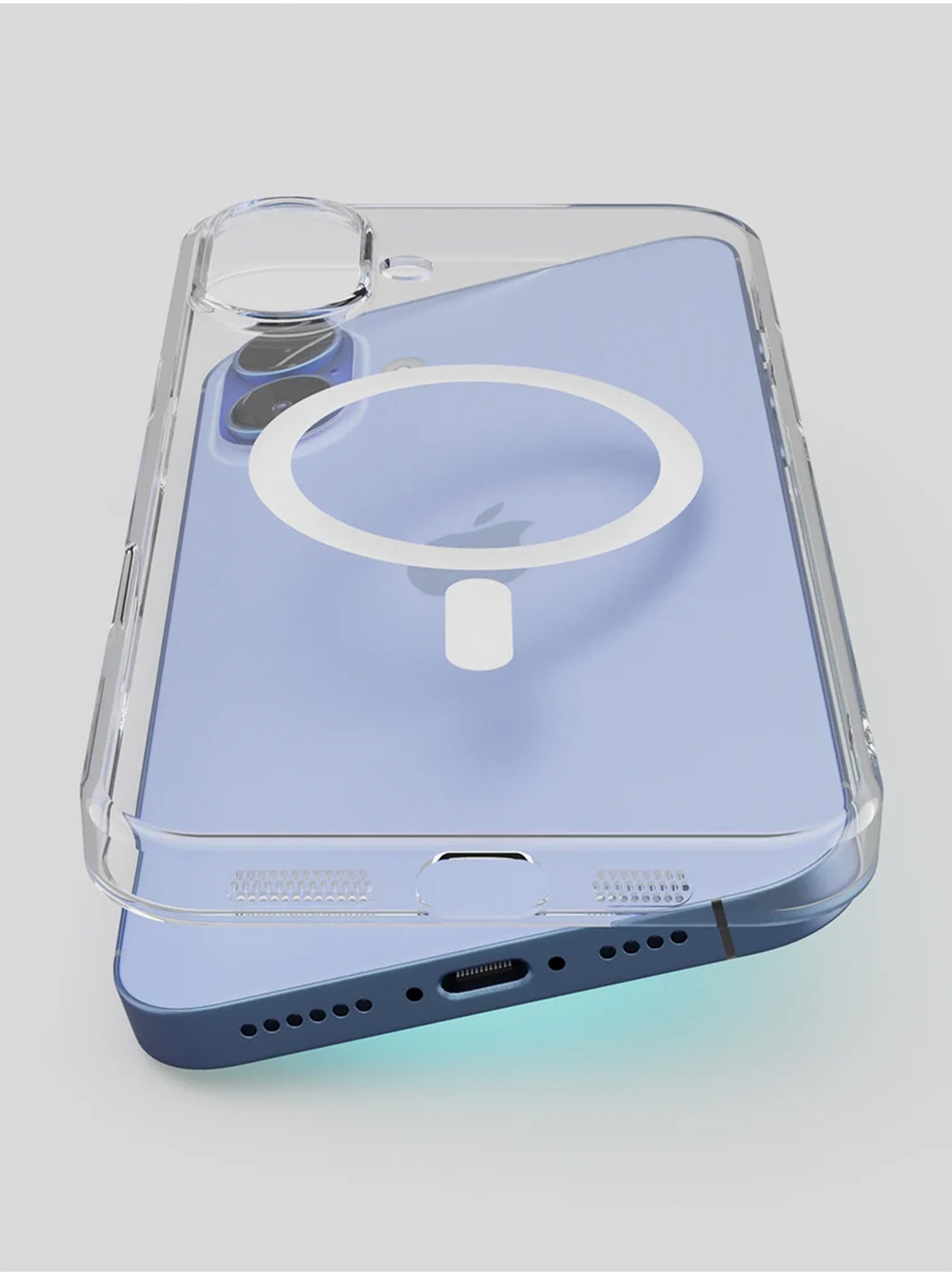 iPhone 16 Plus | Anti-Yellow | Magsafe working | Clear Hard Case