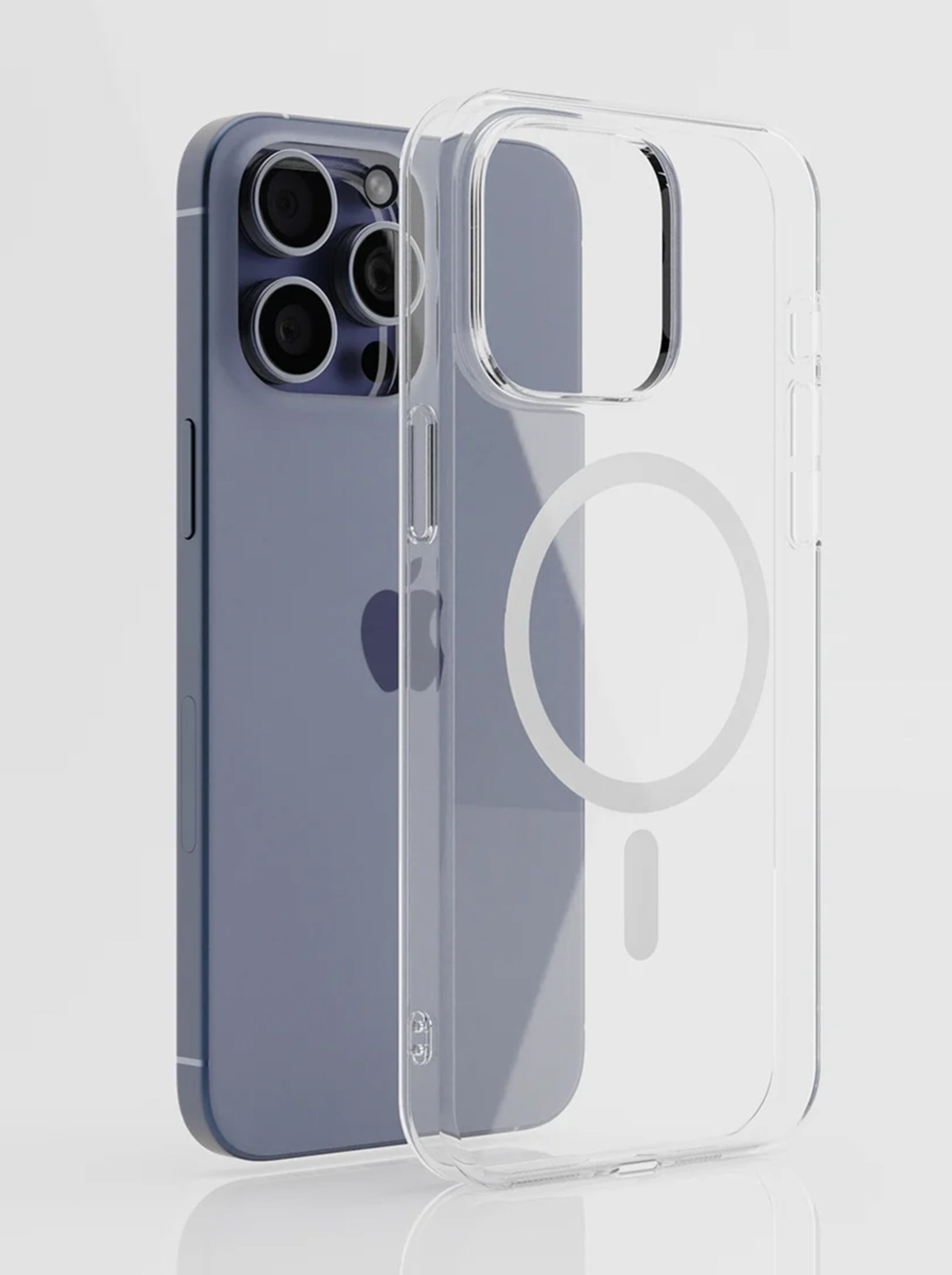 iPhone 15 Pro Max | Anti-Yellow | Magsafe working | Clear Hard Case