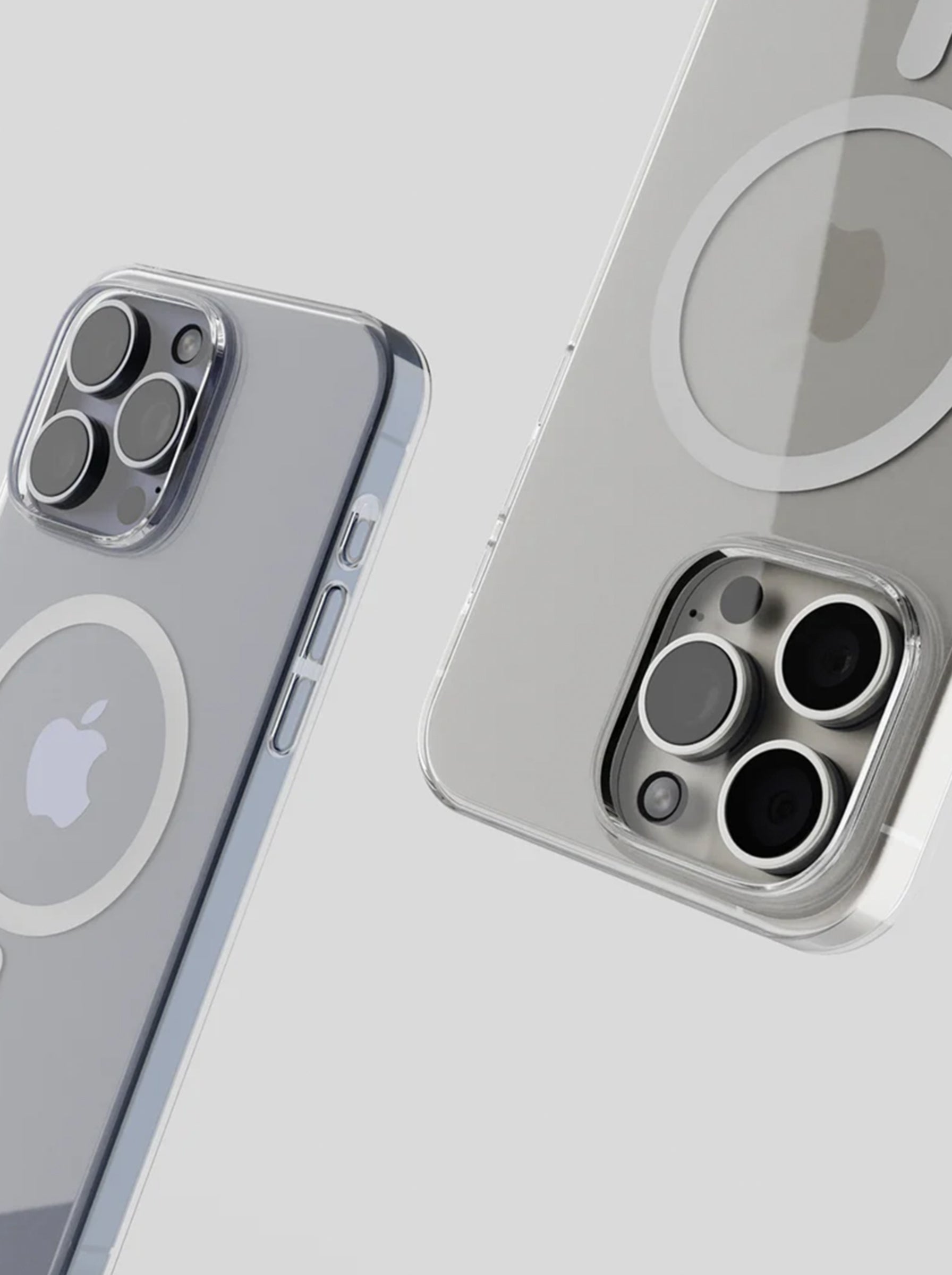 iPhone 15 Pro | Anti-Yellow | Magsafe working | Clear Hard Case