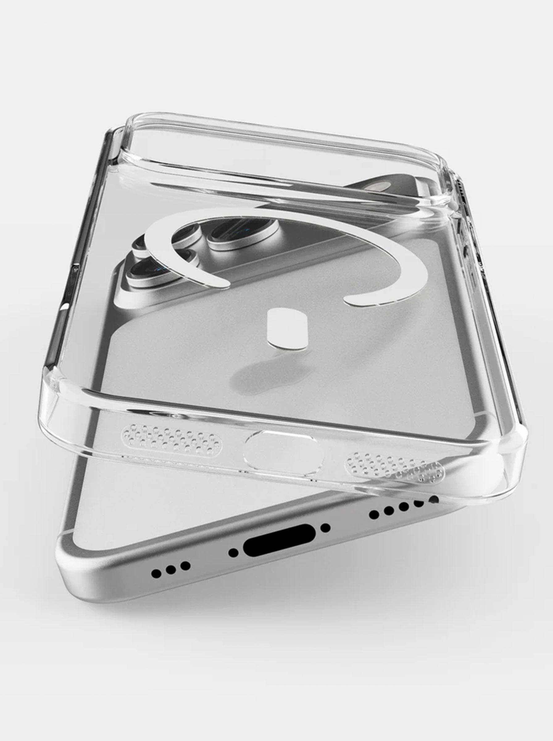 iPhone 17 Pro Max | Anti-Yellow | Magsafe working | Clear Hard Case