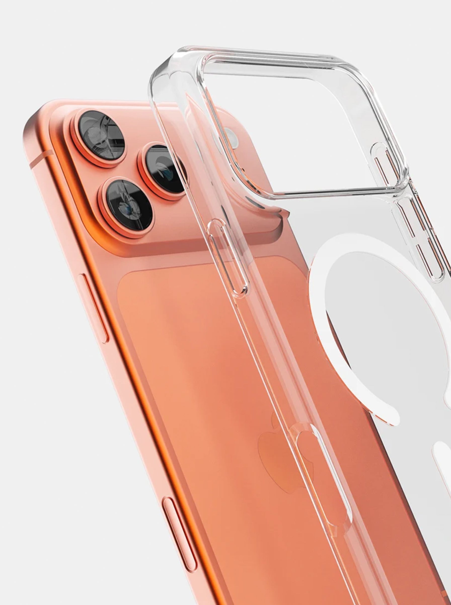 iPhone 17 Pro Max | Anti-Yellow | Magsafe working | Clear Hard Case