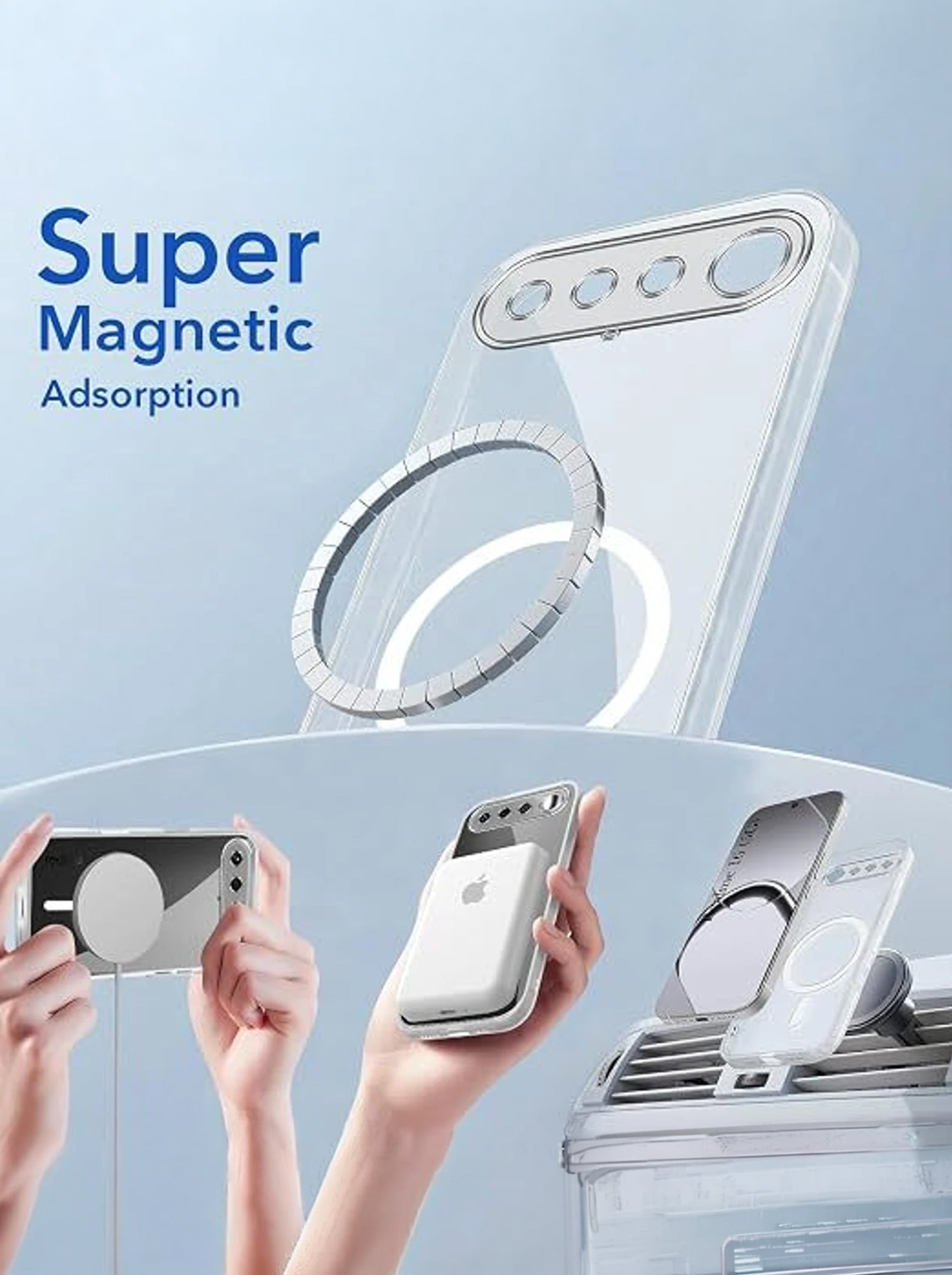 Realme 16 5G | Clear Hard PC Case | Anti-Yellow | MagSafe Compatible