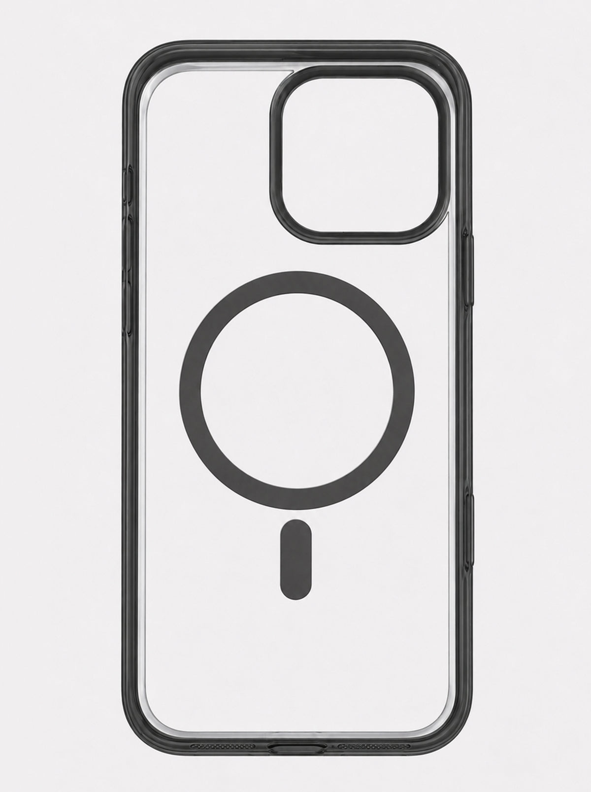 iPhone 16 Pro Max | Metallic phone case with MagSafe | Black