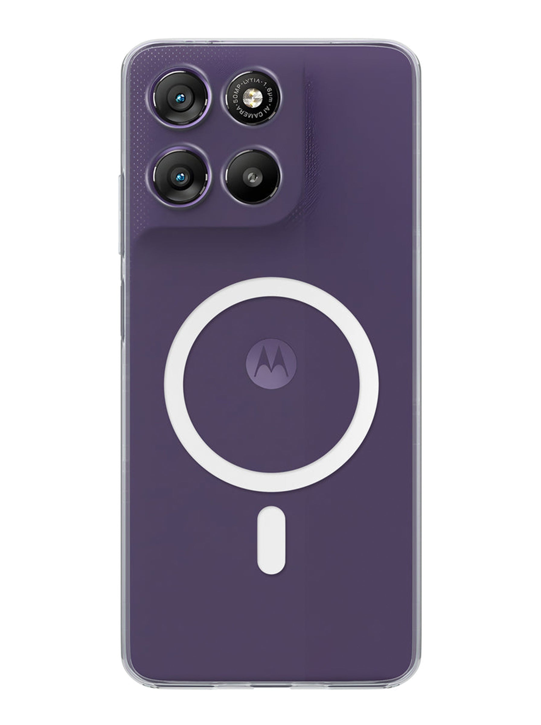 Moto G67 | Clear Hard PC Case | Anti-Yellow | MagSafe Compatible