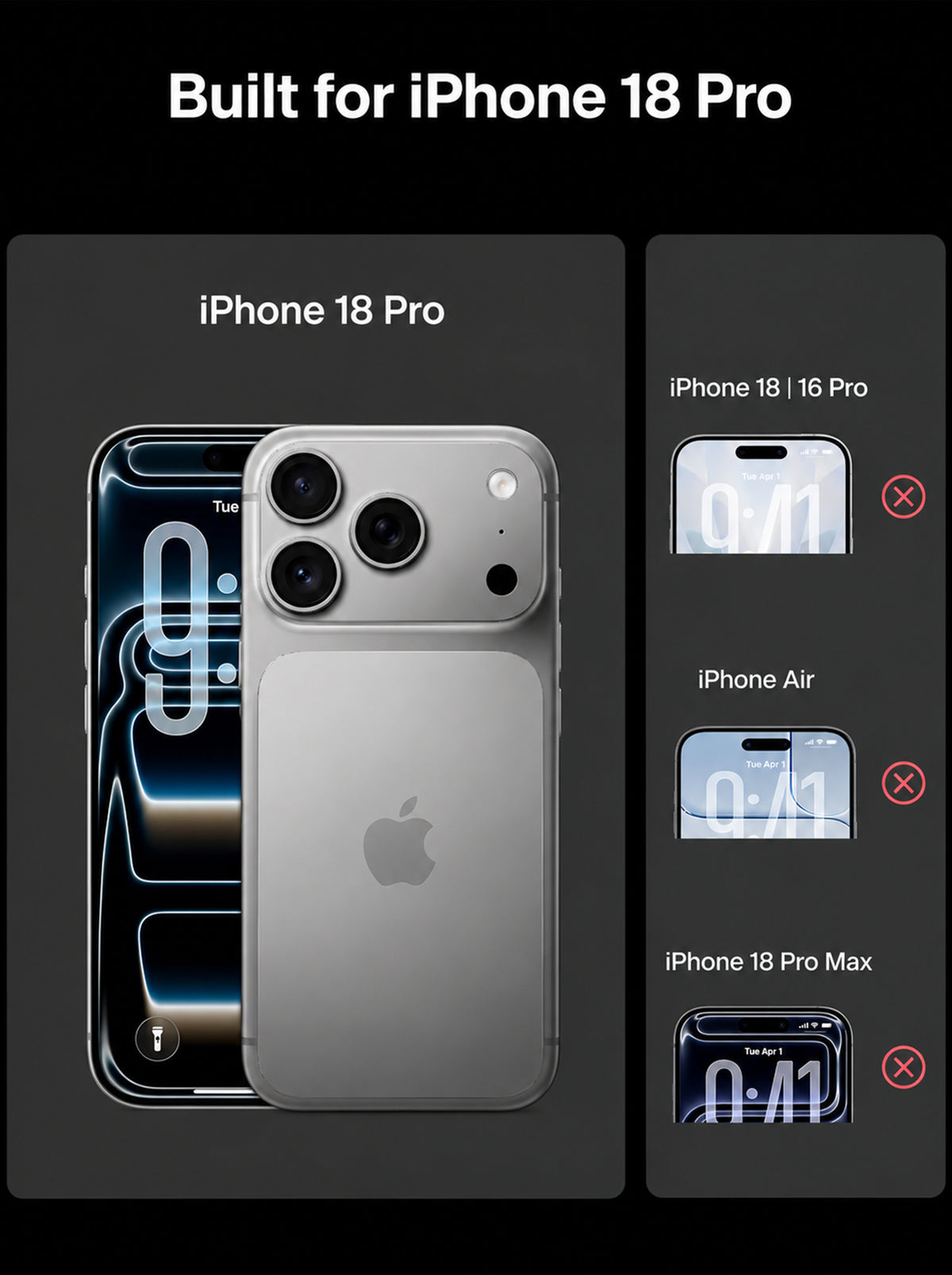 iPhone 18 Pro |Belkin Clear Screen Protecter