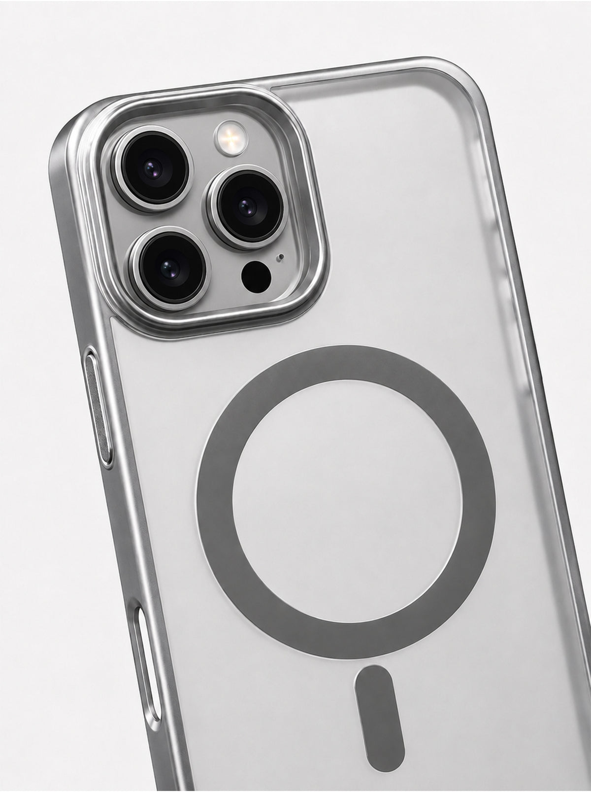 iPhone 16 Pro Max | Metallic phone case with MagSafe | Dark Gray