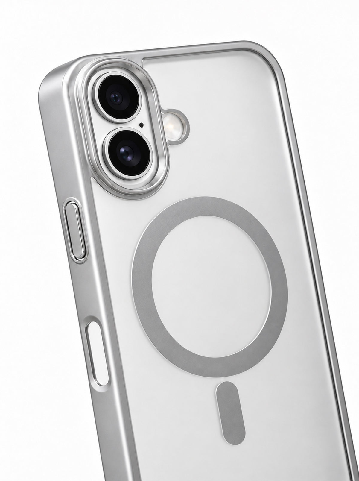 iPhone 17 | Metallic phone case with MagSafe | Light Gray