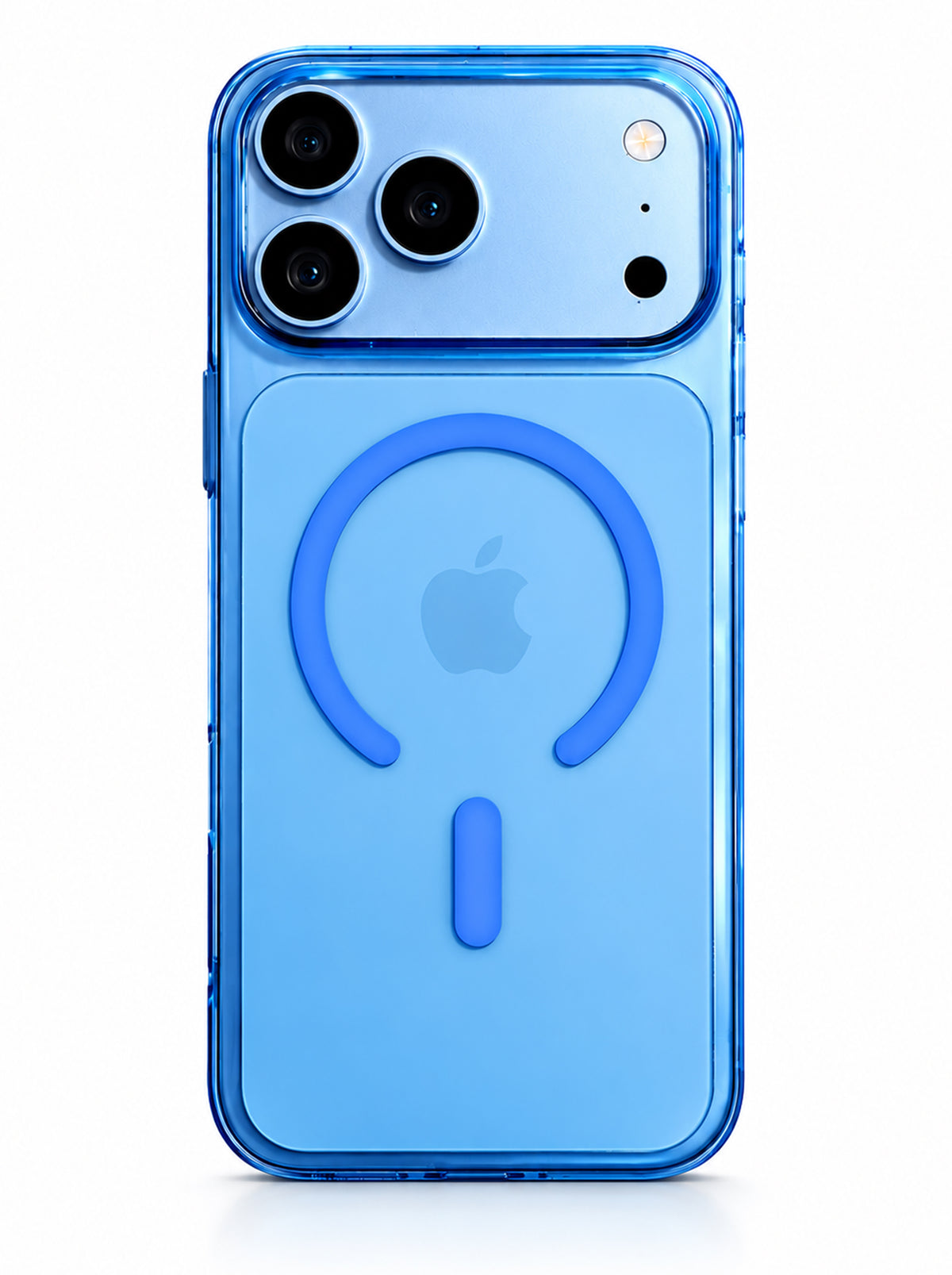 iPhone 18 Pro | Anti-Yellow Hard PC Case | With Magsafe | Sky Blue