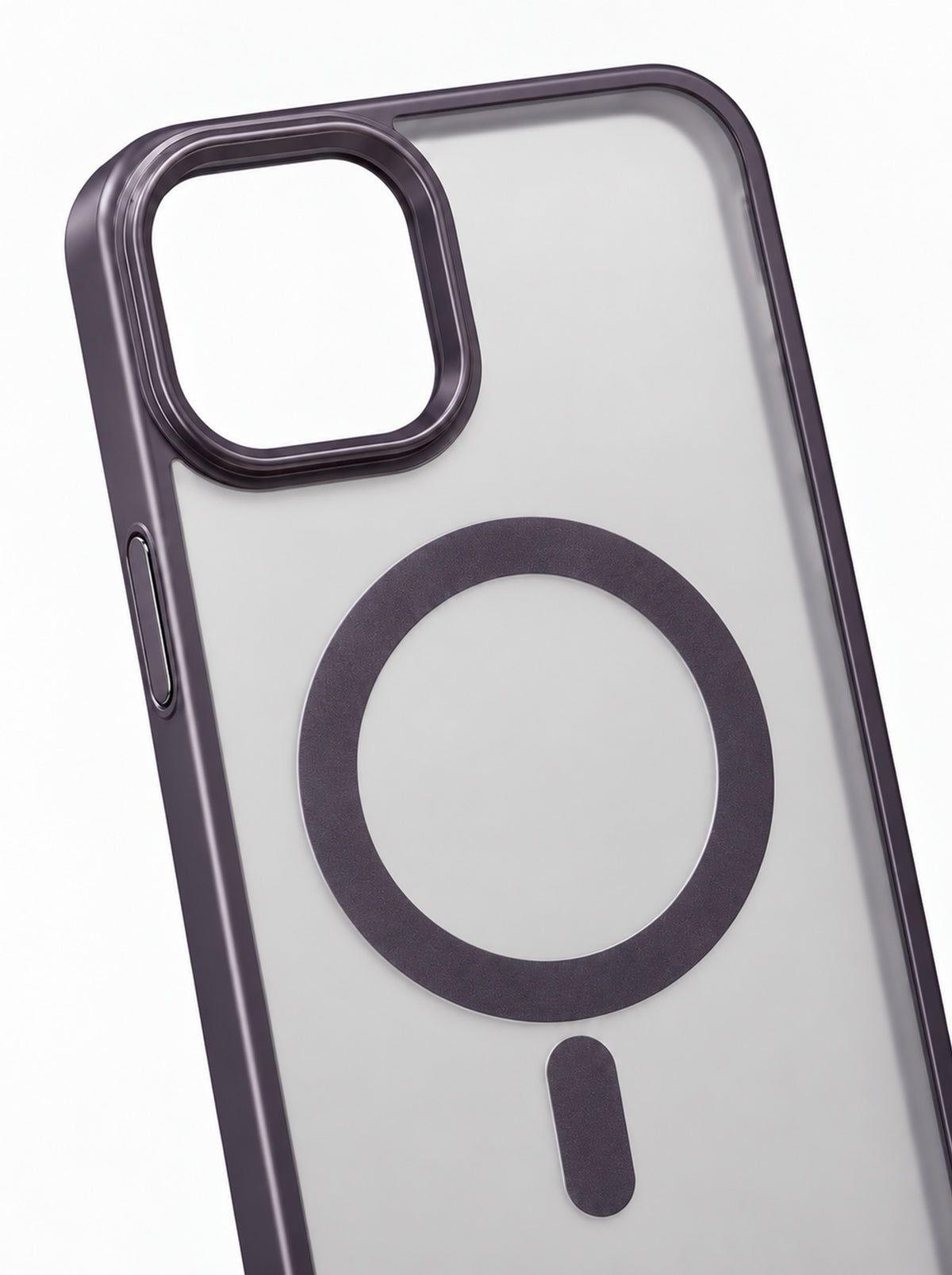 iPhone 15 | Metallic phone case with MagSafe | Brown