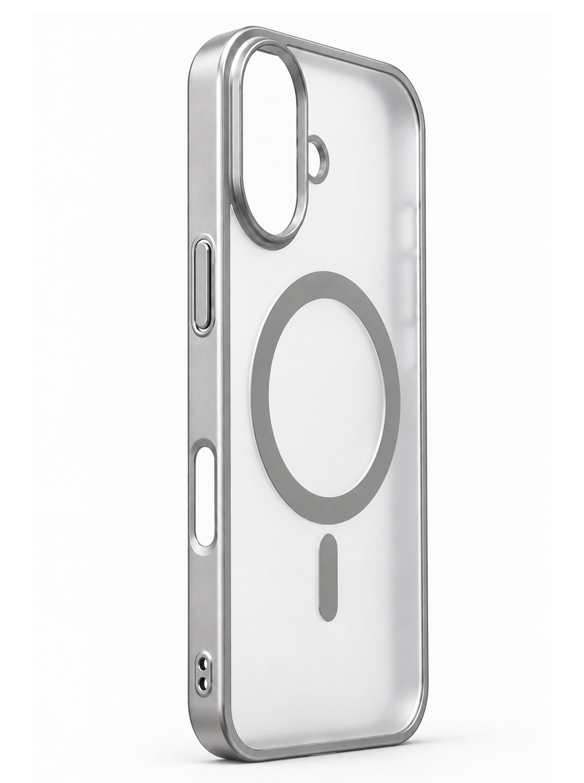 iPhone 17 | Metallic phone case with MagSafe | Light Gray