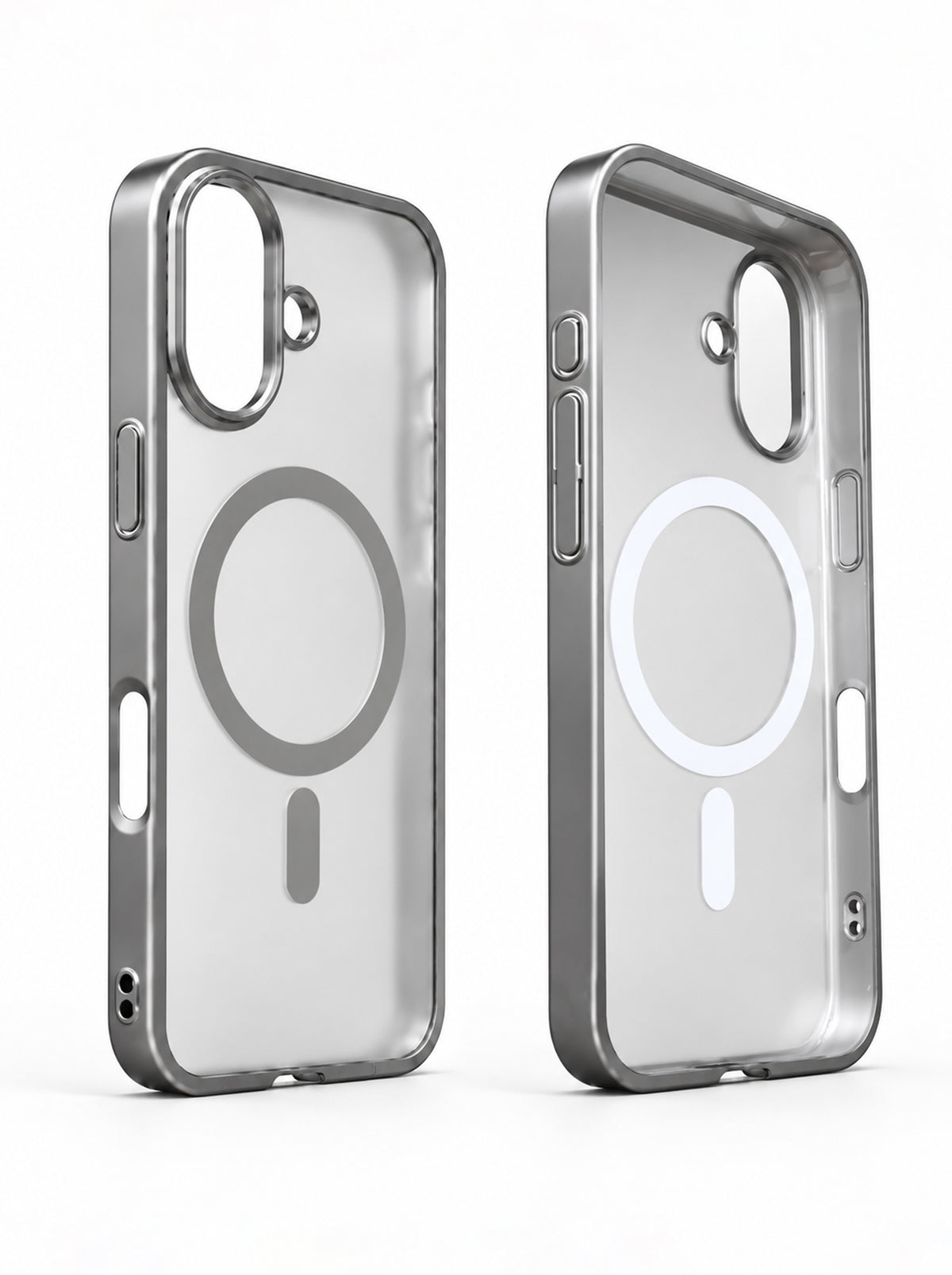 iPhone 17 | Metallic phone case with MagSafe | Gray