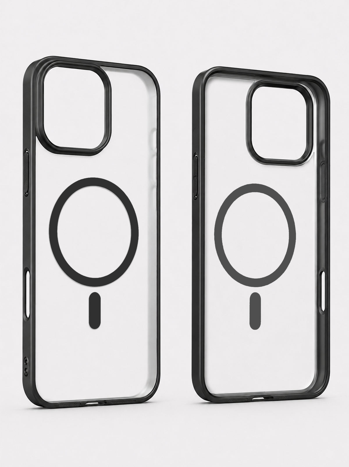 iPhone 16 Pro Max | Metallic phone case with MagSafe | Black