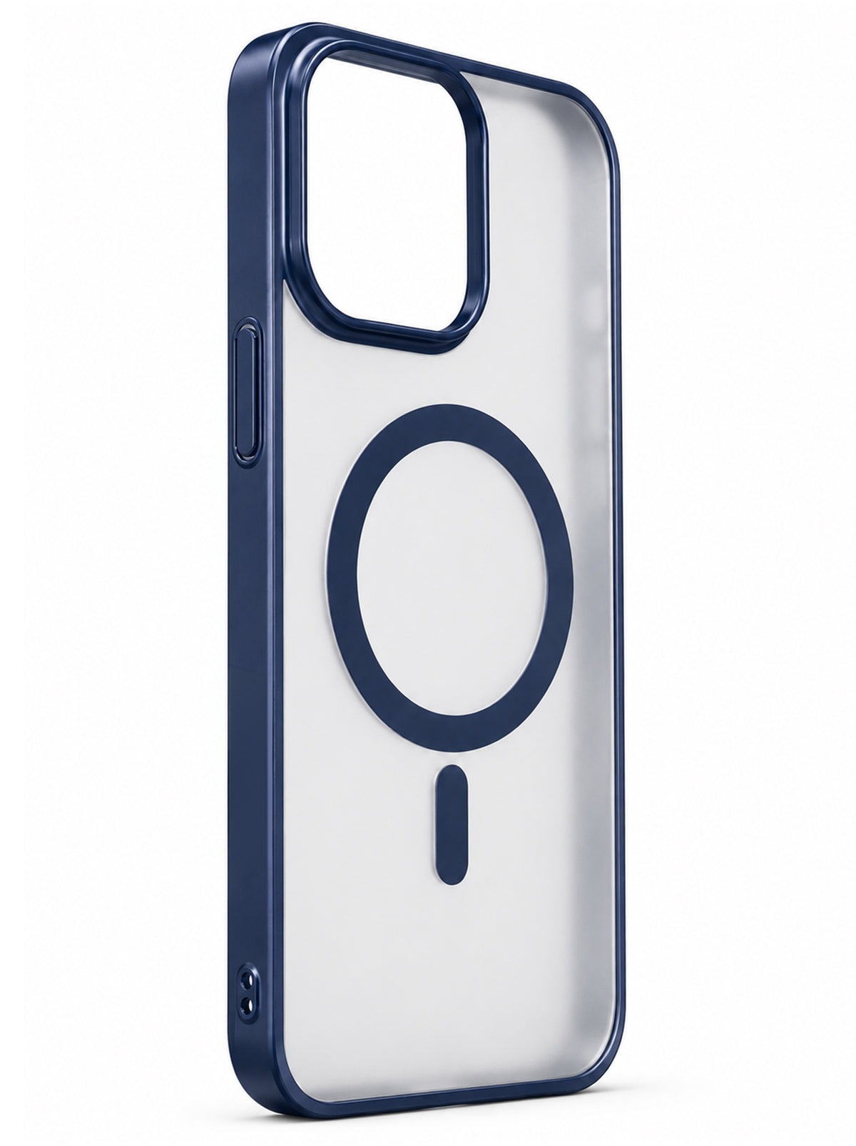 iPhone 15 | Metallic phone case with MagSafe | Blue