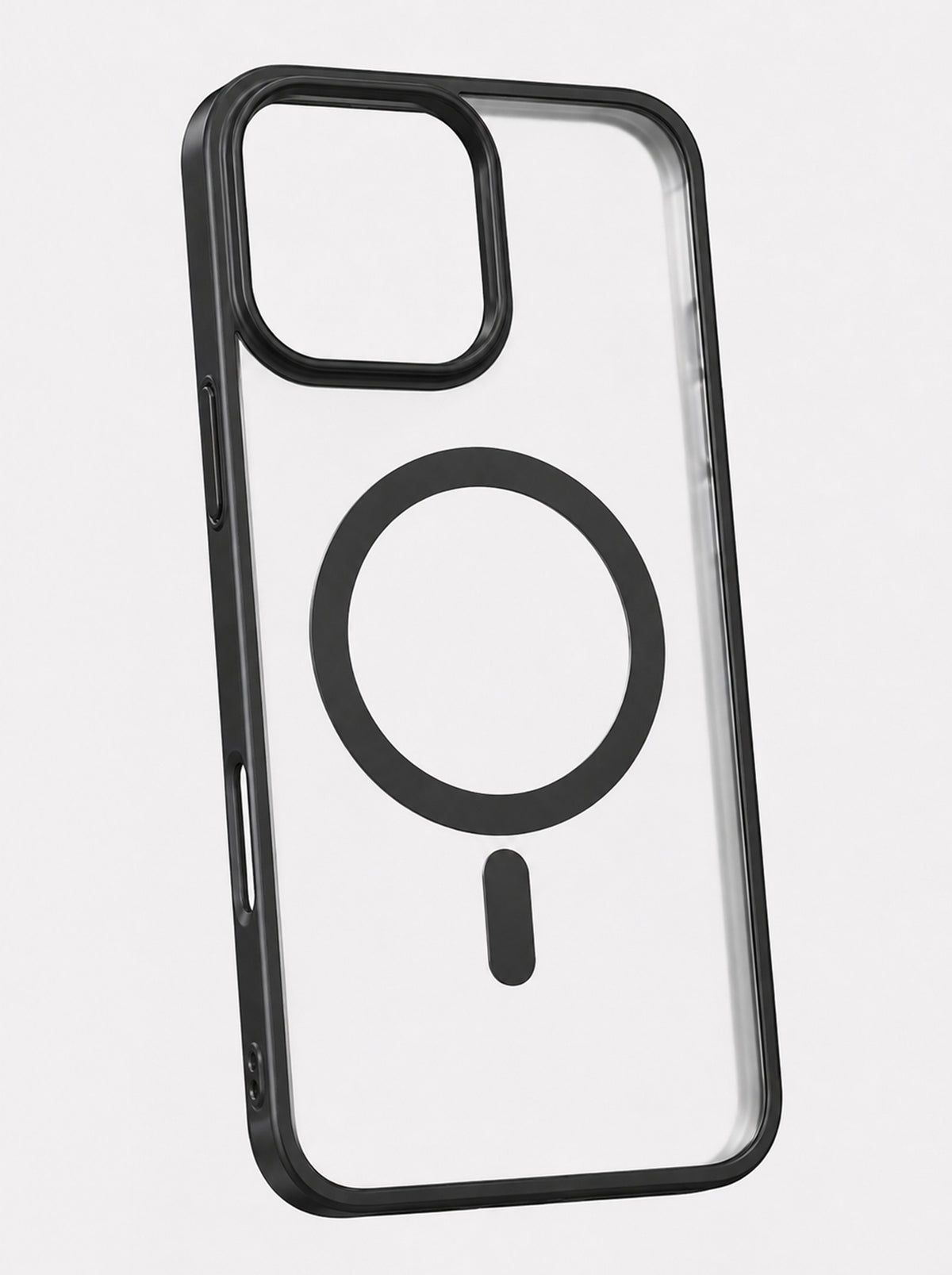 iPhone 16 Pro Max | Metallic phone case with MagSafe | Black