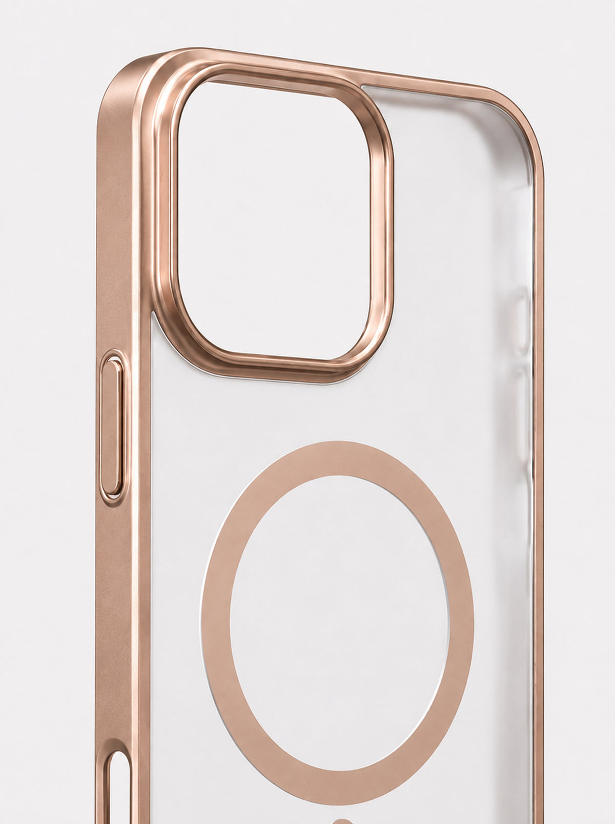 iPhone 16 Pro Max | Metallic phone case with MagSafe | Gold