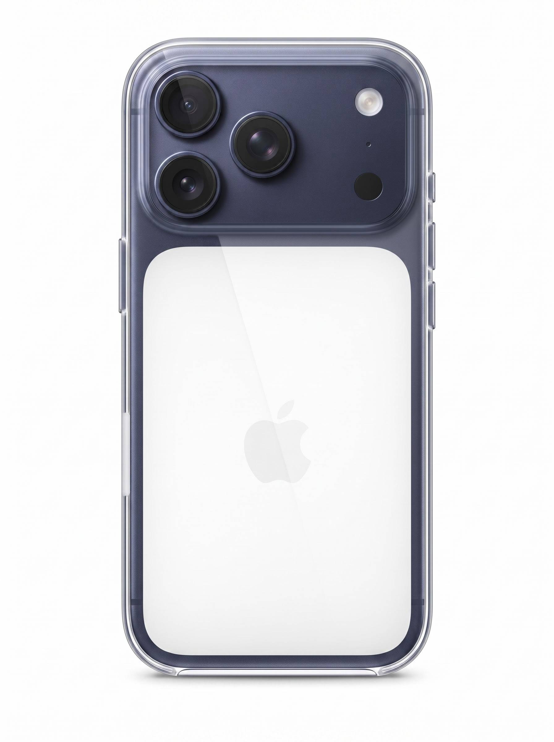 iPhone 17 Pro Max | Ai Button Anti-Yellow Case and wireless Charging | White
