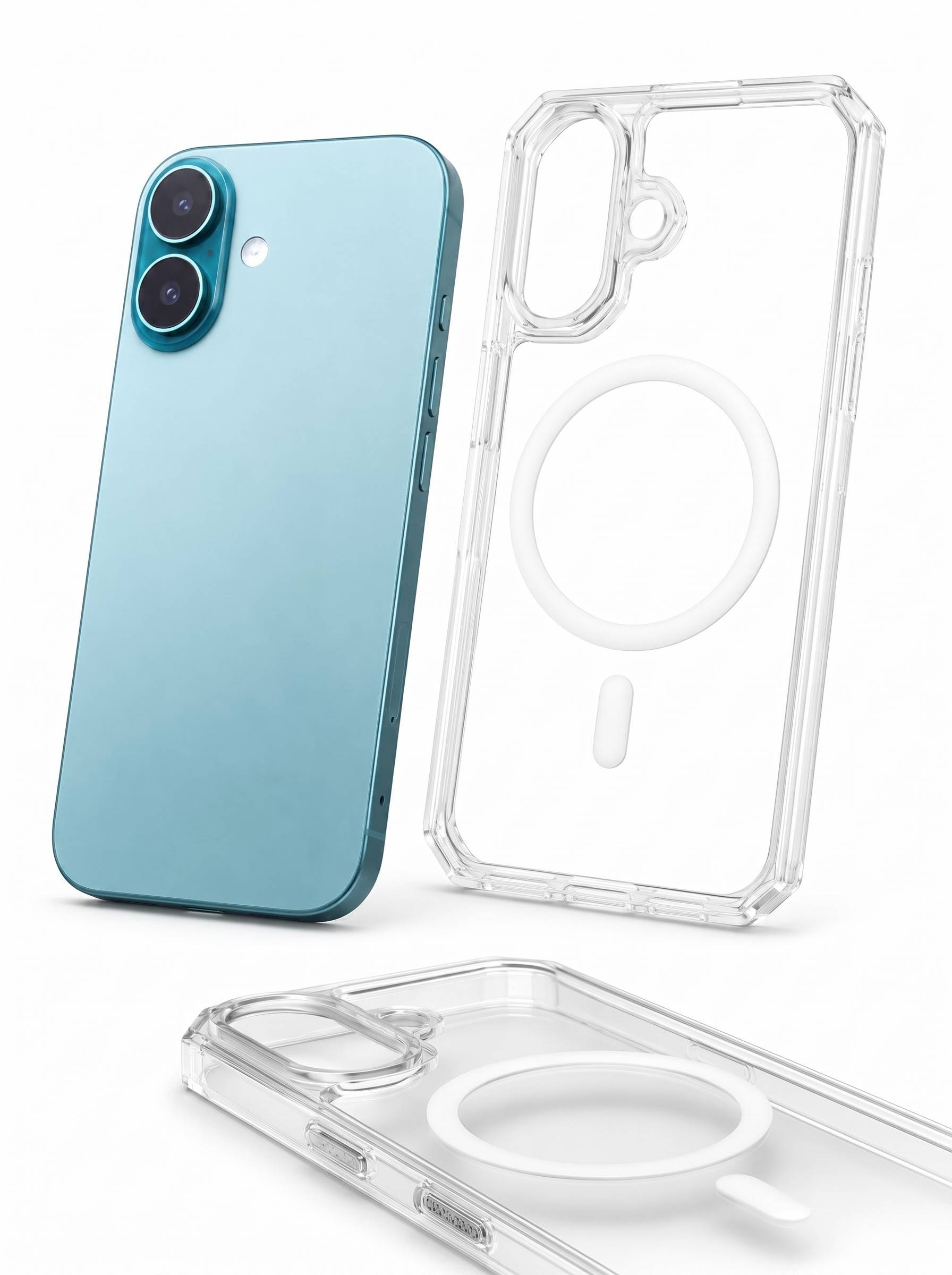 iPhone 17 | Clear Case With Magsafe | Crystal Clear Color