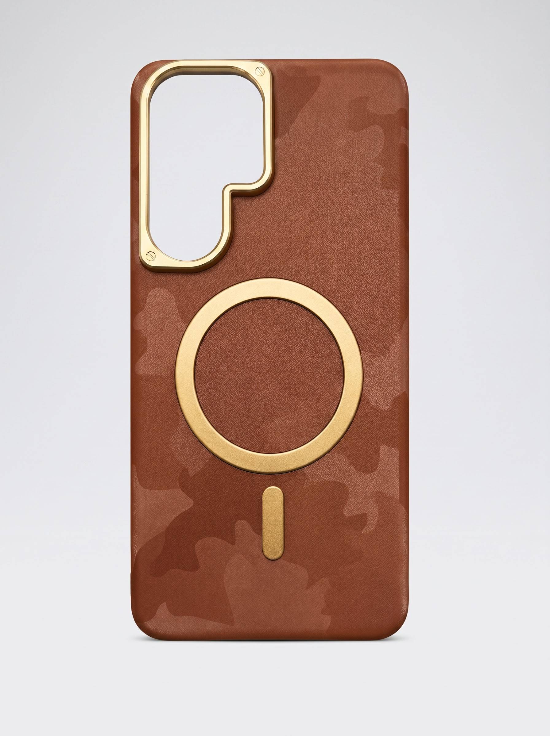 Army Leather Case For Samsung S26 Ultra