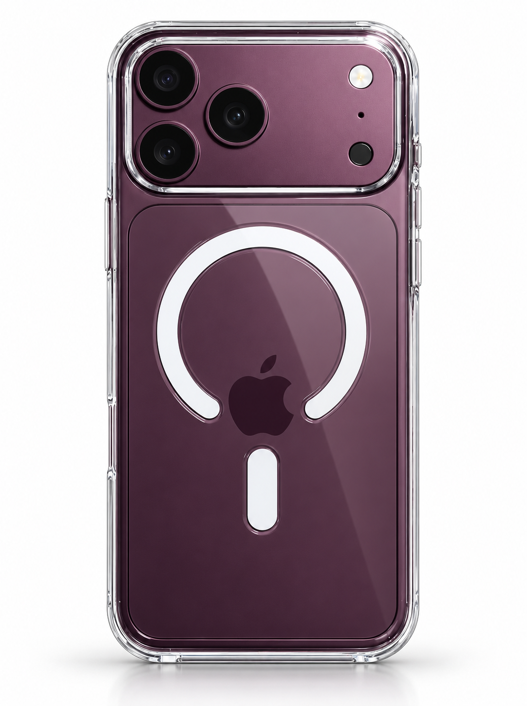 iphone 18 Pro | Anti-Yellow Case With IC Pop-up | 2.0 Hard Case | Original Look | Powerful Magsafe