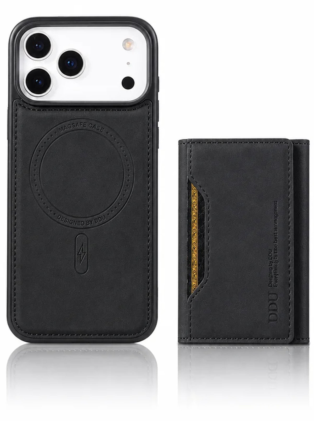 iPhone 17 Pro Max | DDU Wallet Case | Black