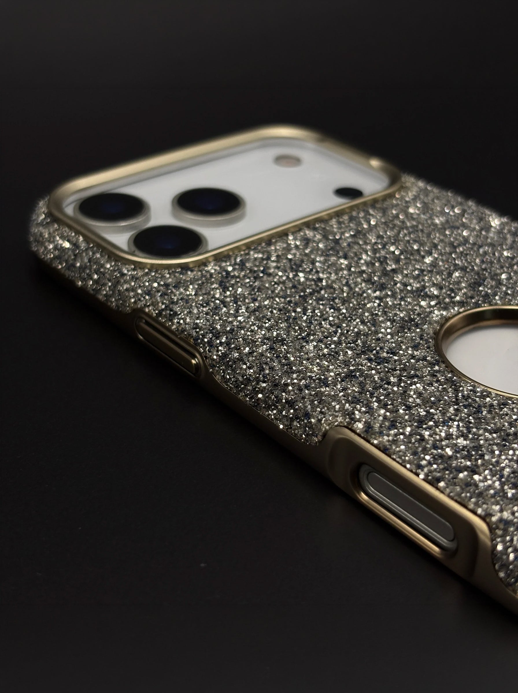 iPhone 17 Pro | JDK Luxury Diamond Feel MagSafe Mobile Case | Silver
