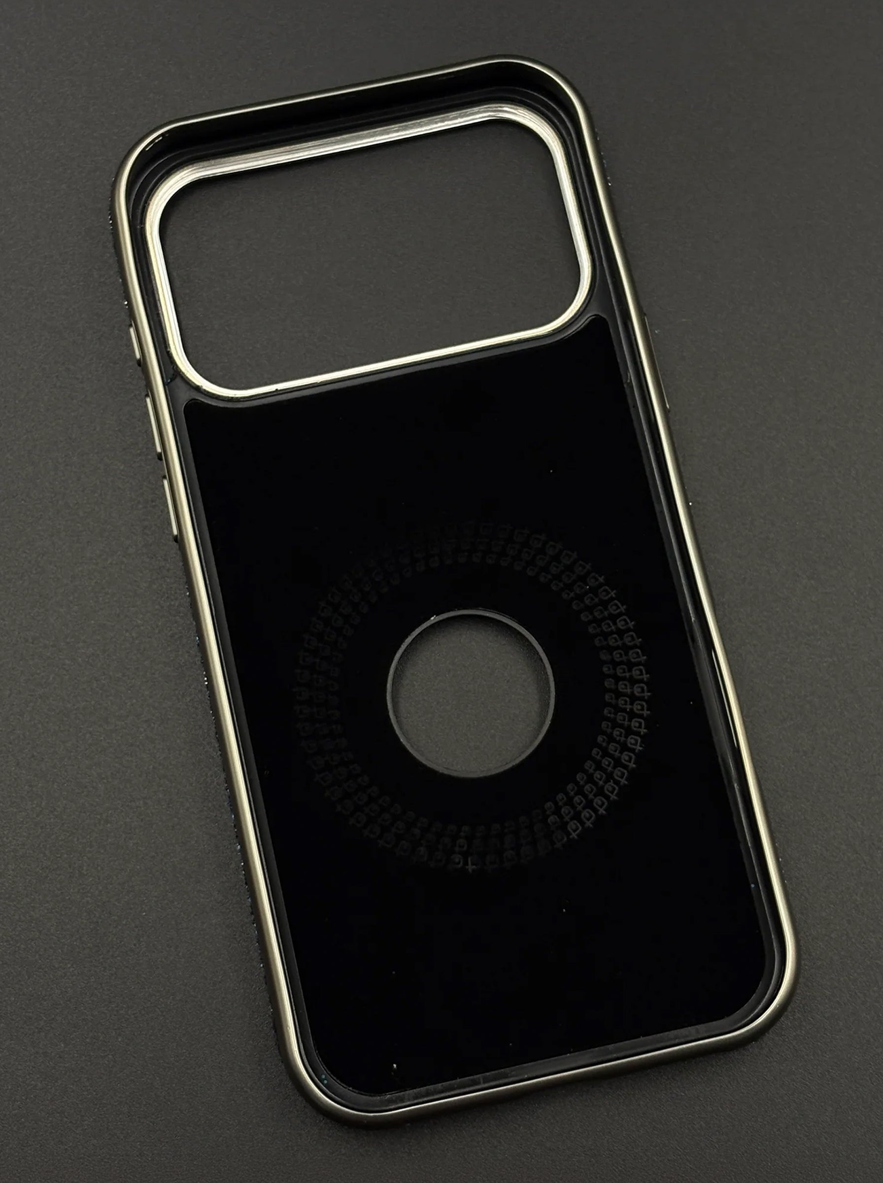 iPhone 17 Pro | JDK Luxury Diamond Feel MagSafe Mobile Case | Blue