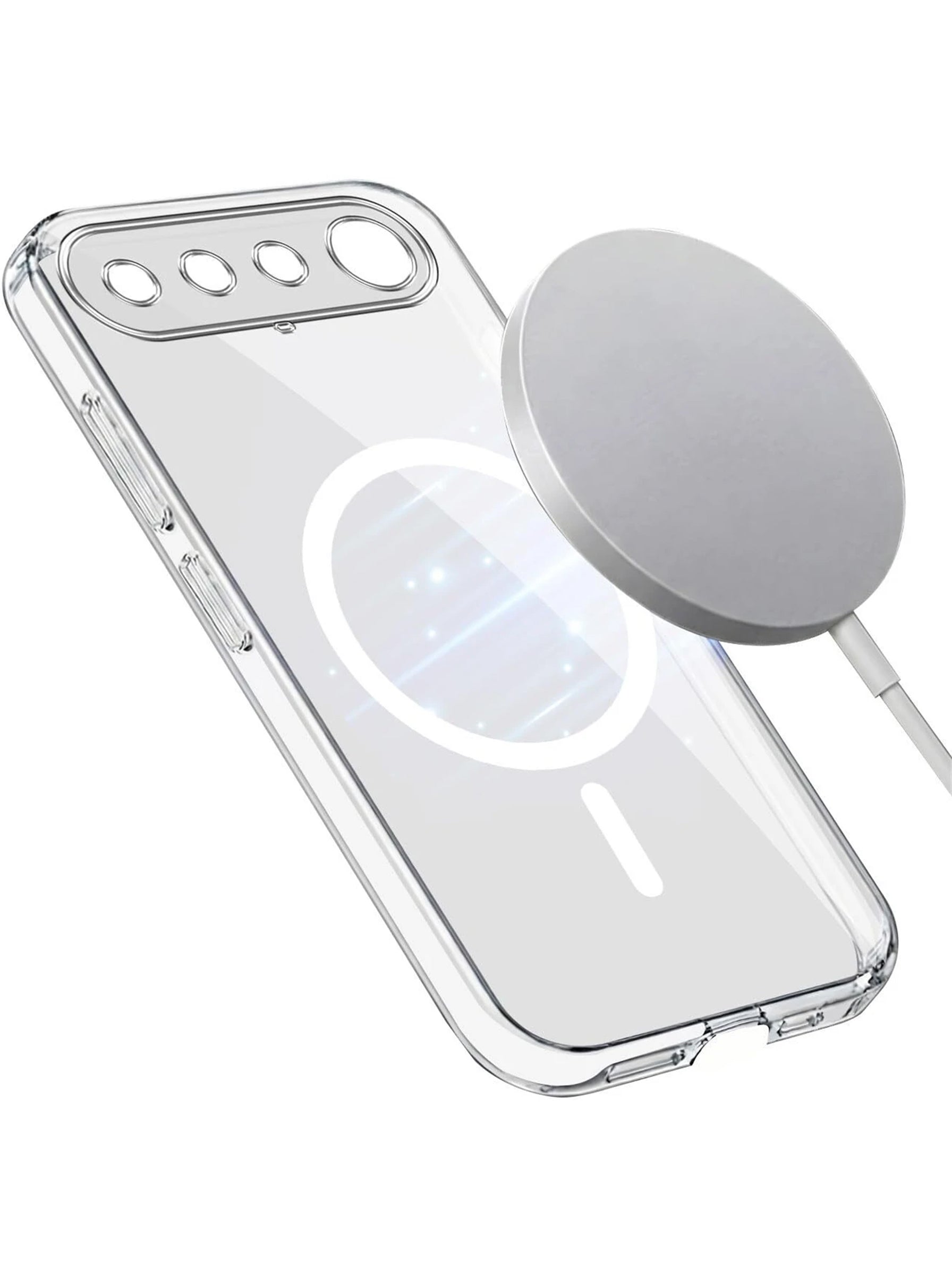 Realme 16 5G | Clear Hard PC Case | Anti-Yellow | MagSafe Compatible