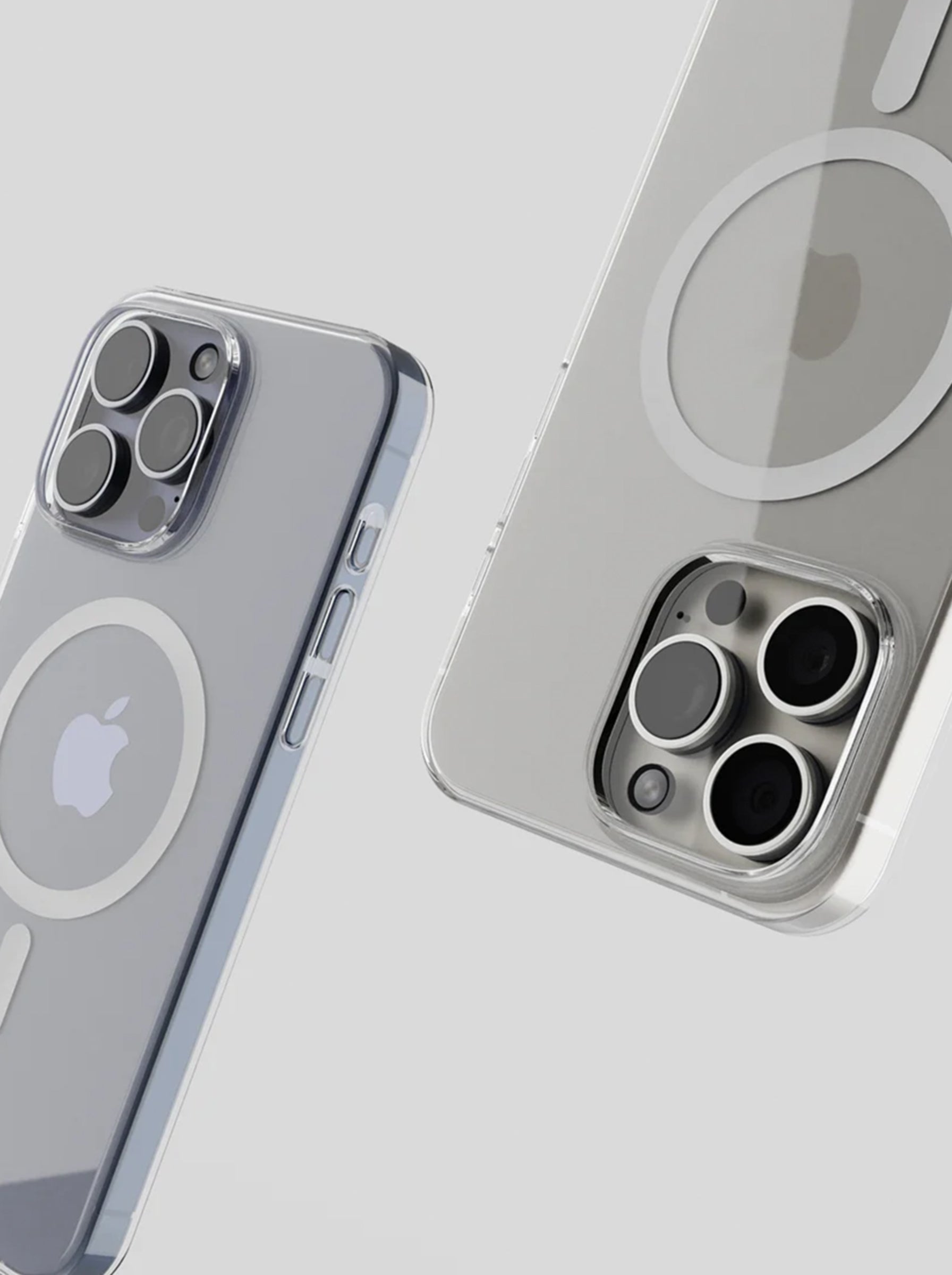 iPhone 15 Pro Max | Anti-Yellow | Magsafe working | Clear Hard Case