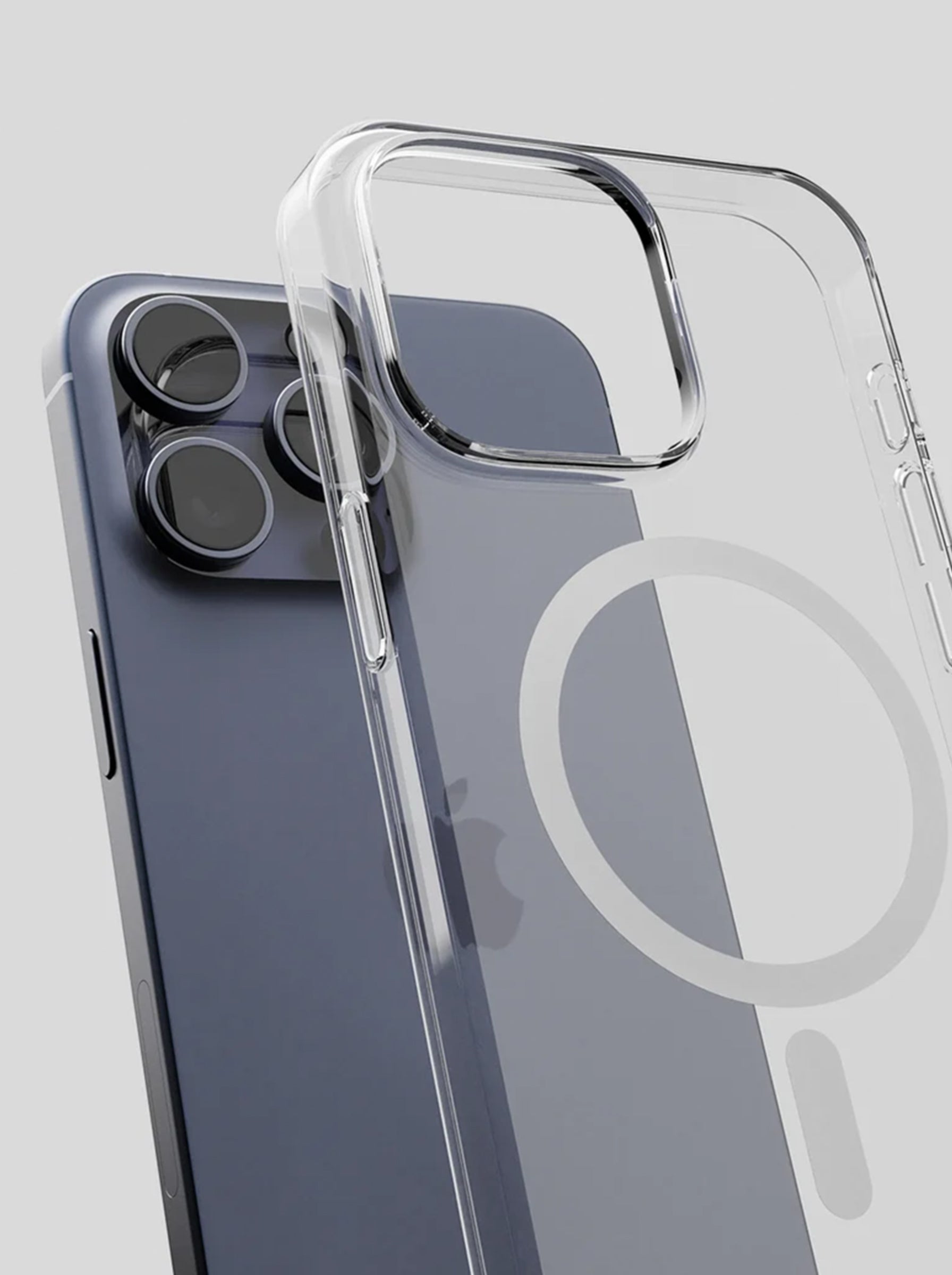 iPhone 15 Pro | Anti-Yellow | Magsafe working | Clear Hard Case