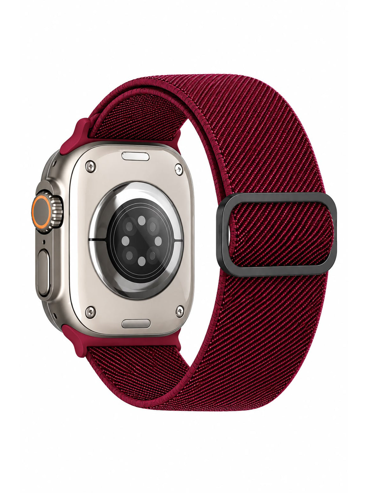 Woven Elastic Band for Apple Watch | 42mm/44mm/45mm/46mm/49mm | Cherries