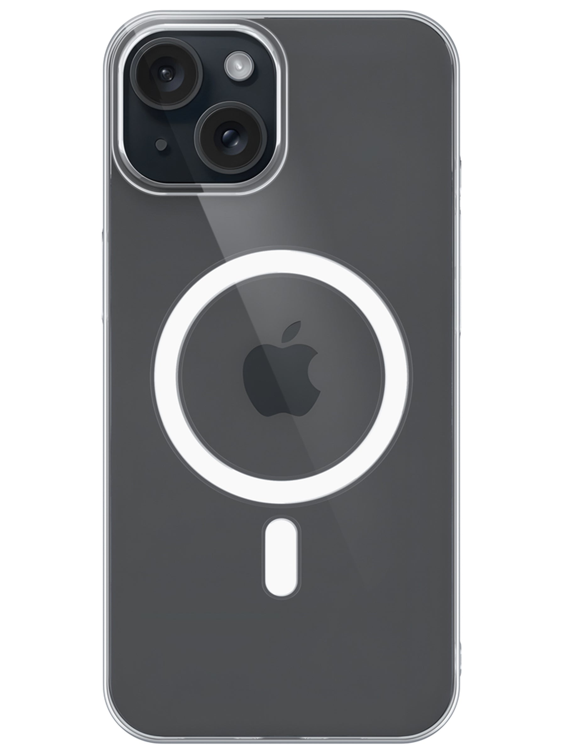 iPhone 15 Plus | Clear Hard PC Case | Anti-Yellow | MagSafe Compatible