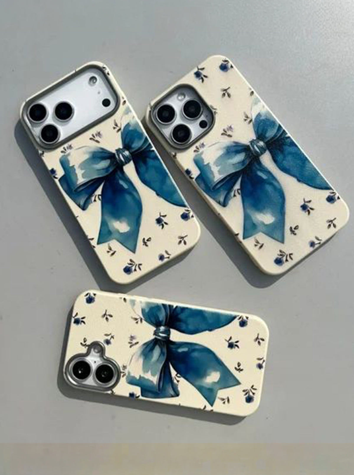 iPhone 16 | Bow Patterned Case | Soft TPU | Camera Protection