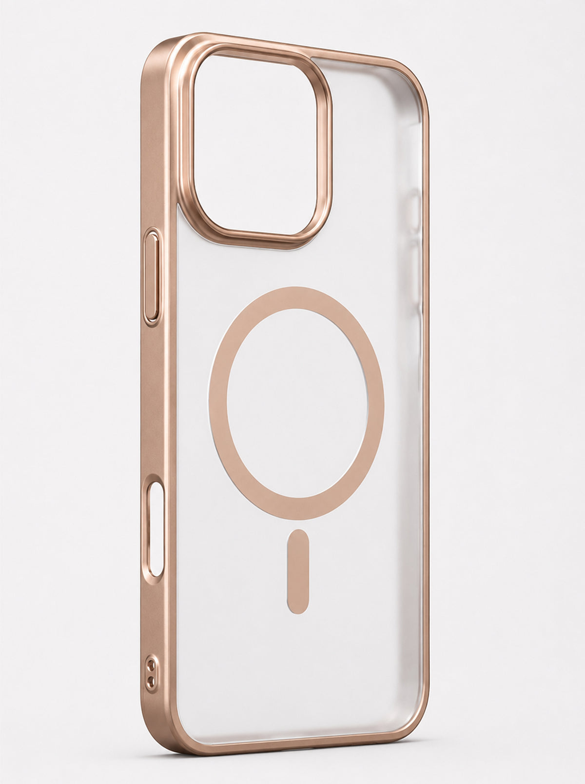iPhone 16 Pro Max | Metallic phone case with MagSafe | Gold