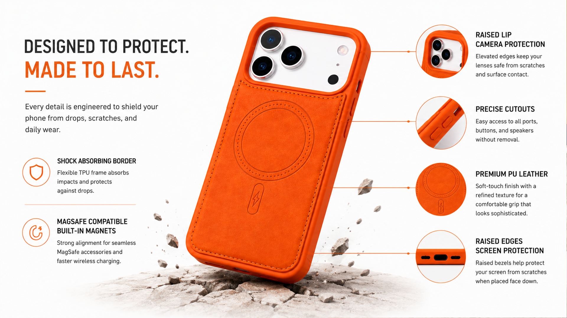 DDU Wallet Case for iPhone 17 Pro | Black