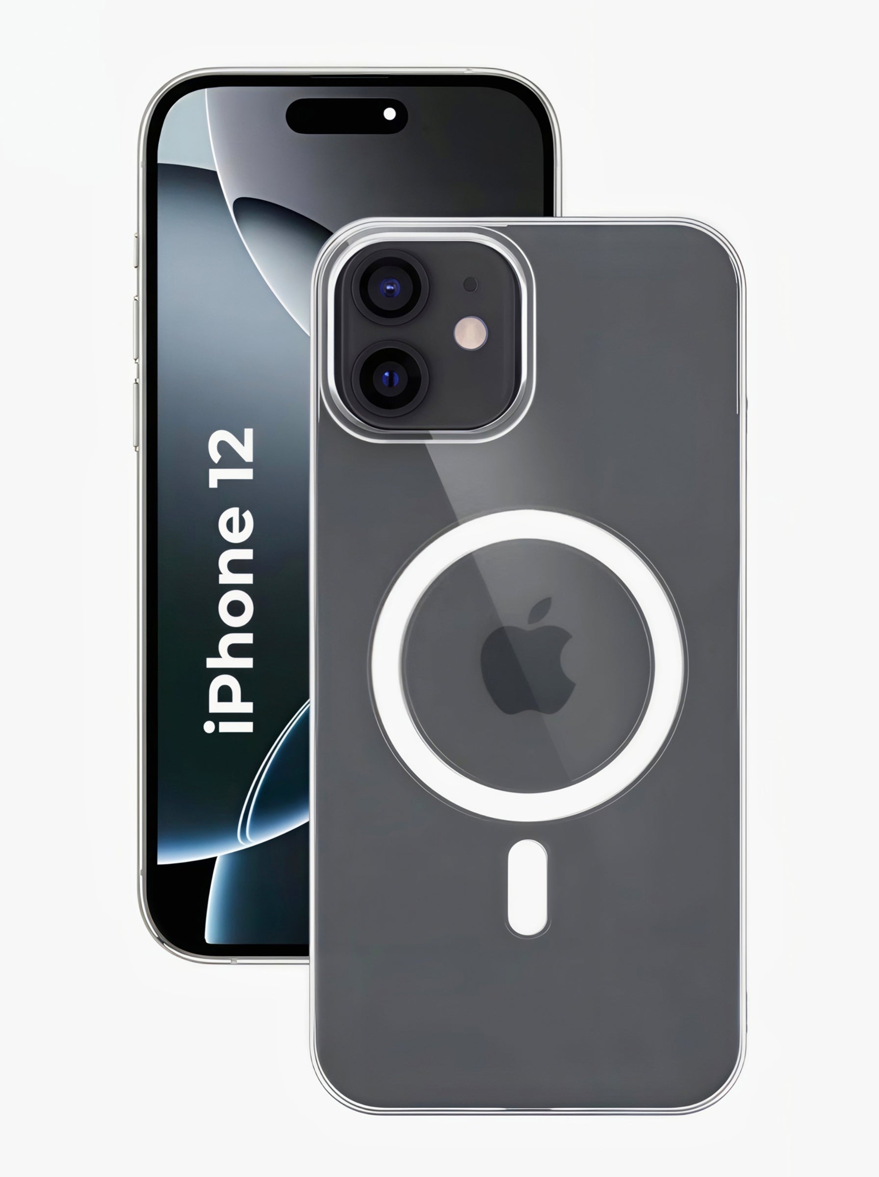 iPhone 12 Clear Hard PC Case | Anti-Yellow | MagSafe Compatible