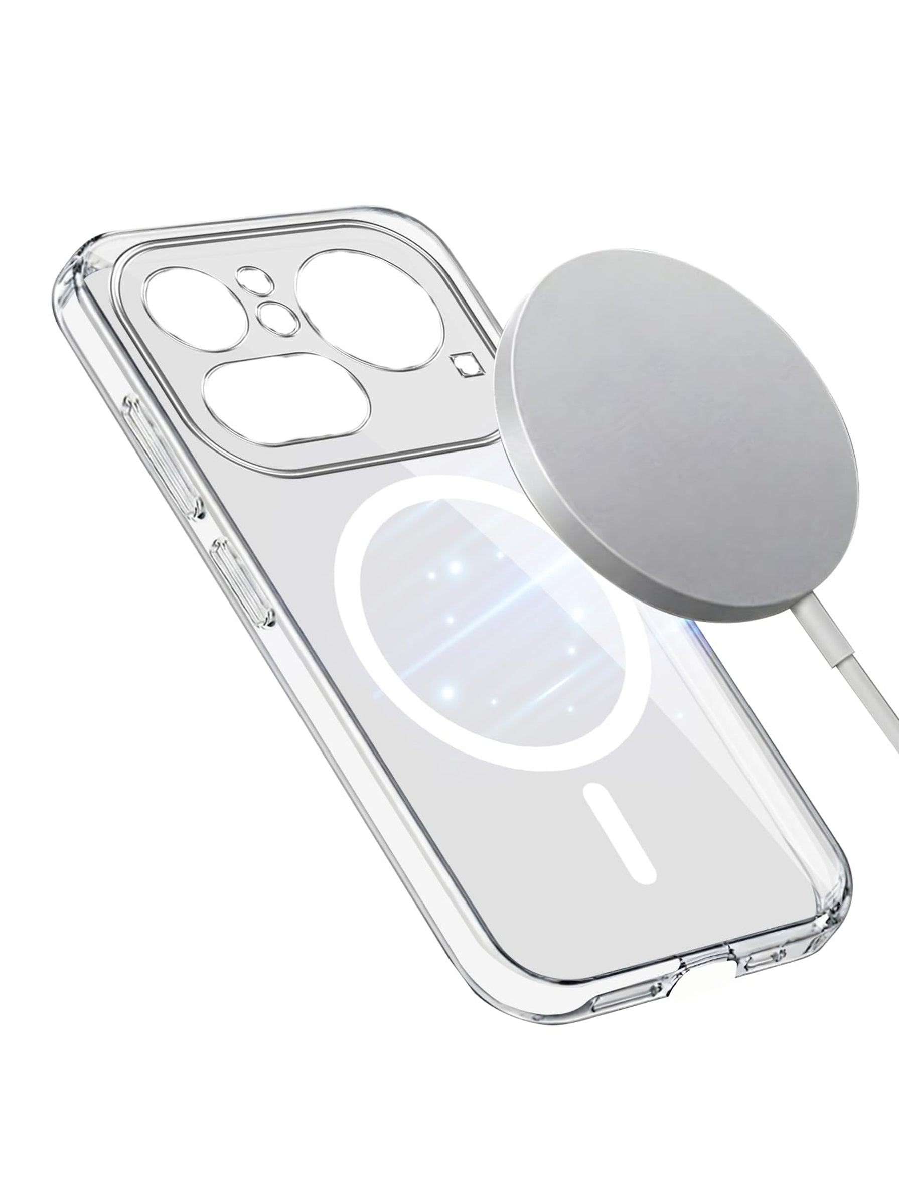 Nothing 4A Pro | Anti-Yellow Clear Hard PC Case | MagSafe Compatible