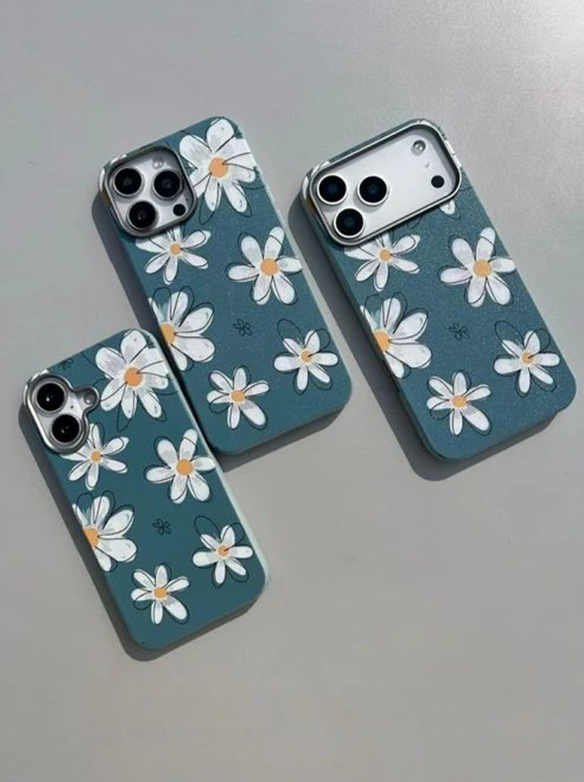 iPhone 16 | Flower Printed Case | Soft TPU | Camera Protection