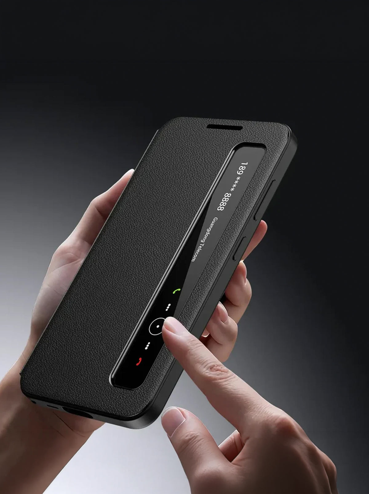 Samsung Galaxy S26 Ultra | Smart Window Case | Black