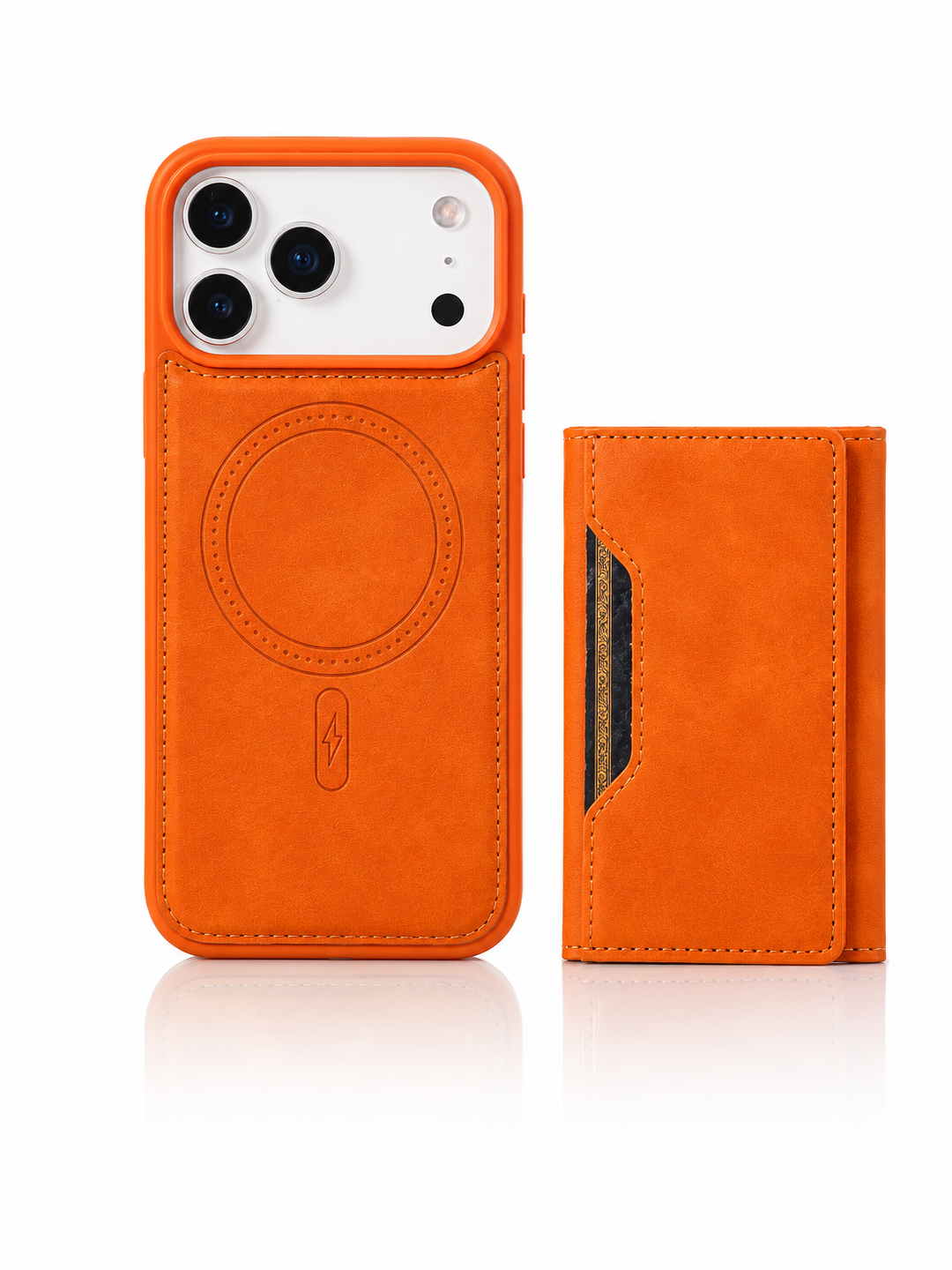 DDU Wallet Case for iPhone 17 Pro Max | Orange