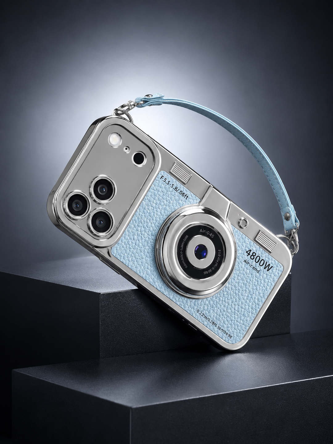 iPhone 17 Pro Max | Camera Style Case | Sky Blue