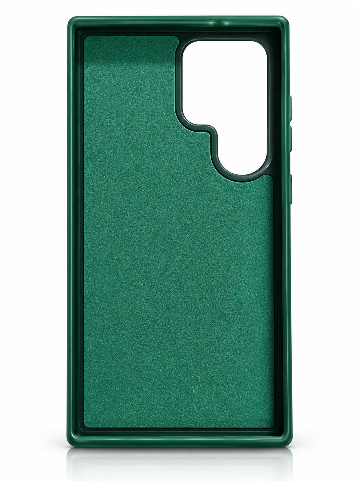 Samsung S24 Ultra | Leather Magnetic Case | Dark Green