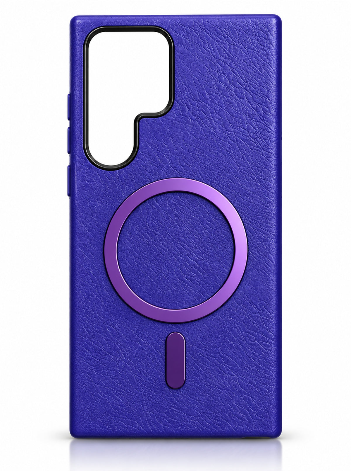 Samsung S24 Ultra | Leather Magnetic Case | Purple