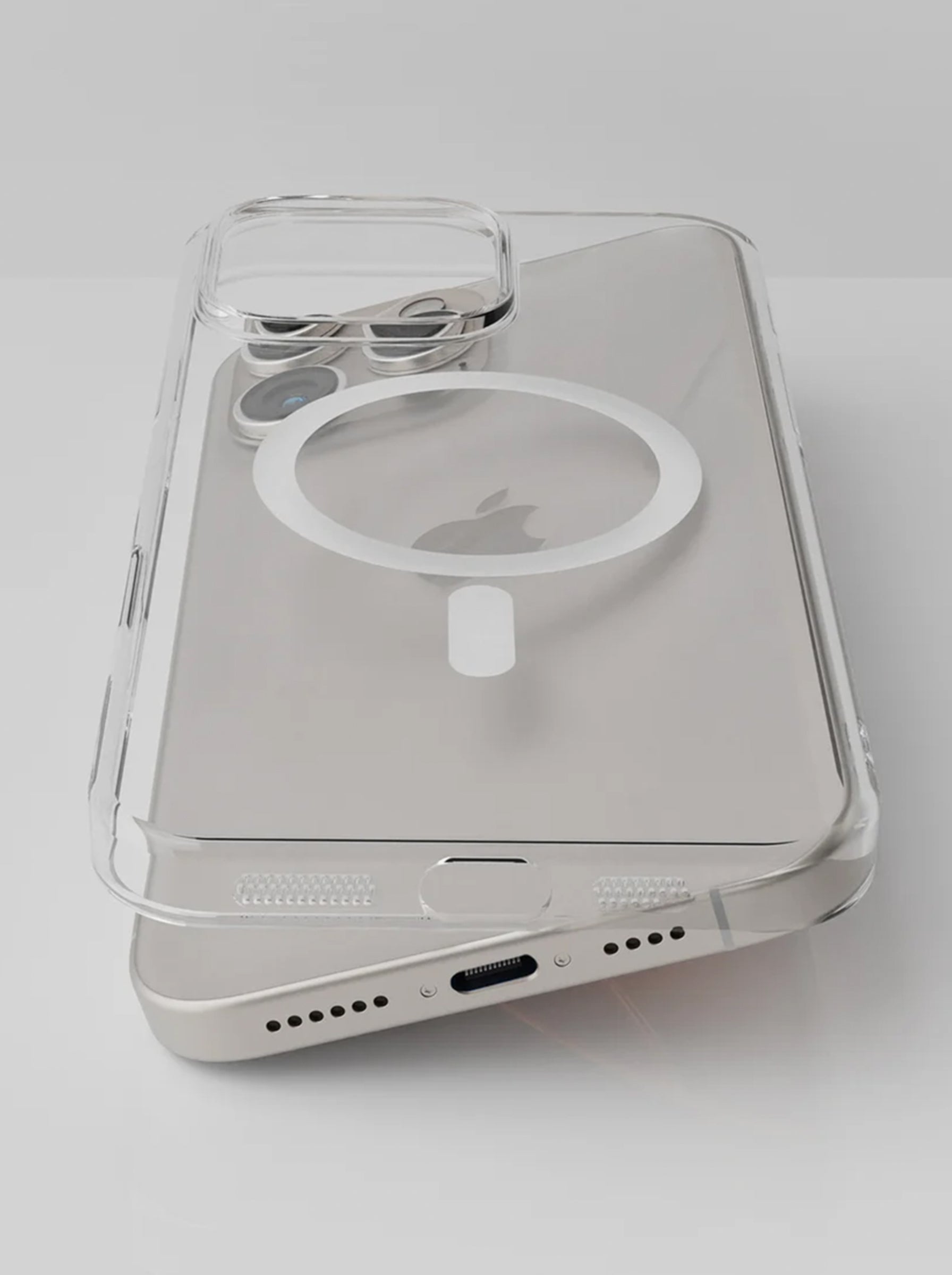 iPhone 16 Pro | Anti-Yellow | Magsafe working | Clear Hard Case