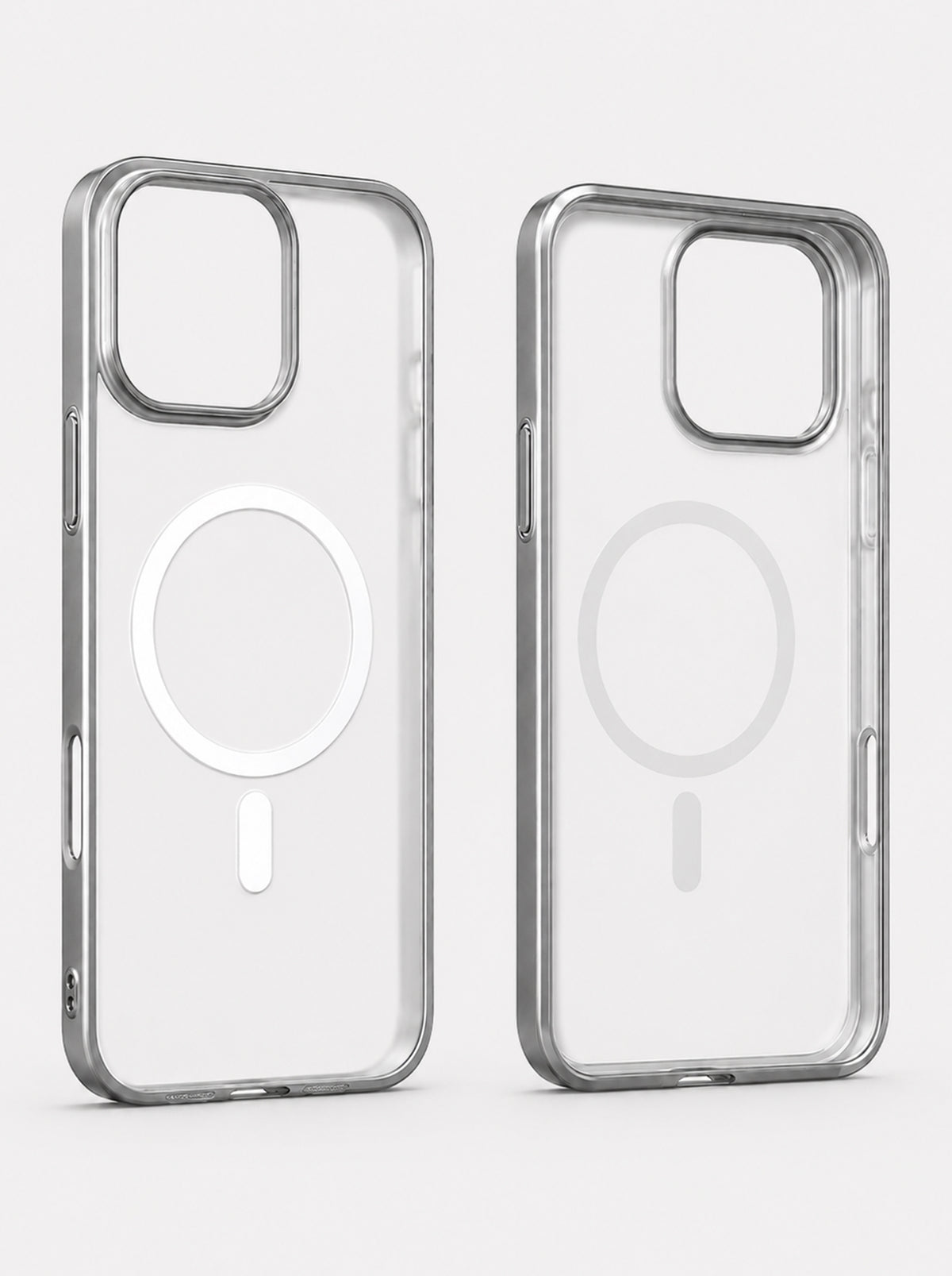iPhone 16 Pro Max | Metallic phone case with MagSafe | White