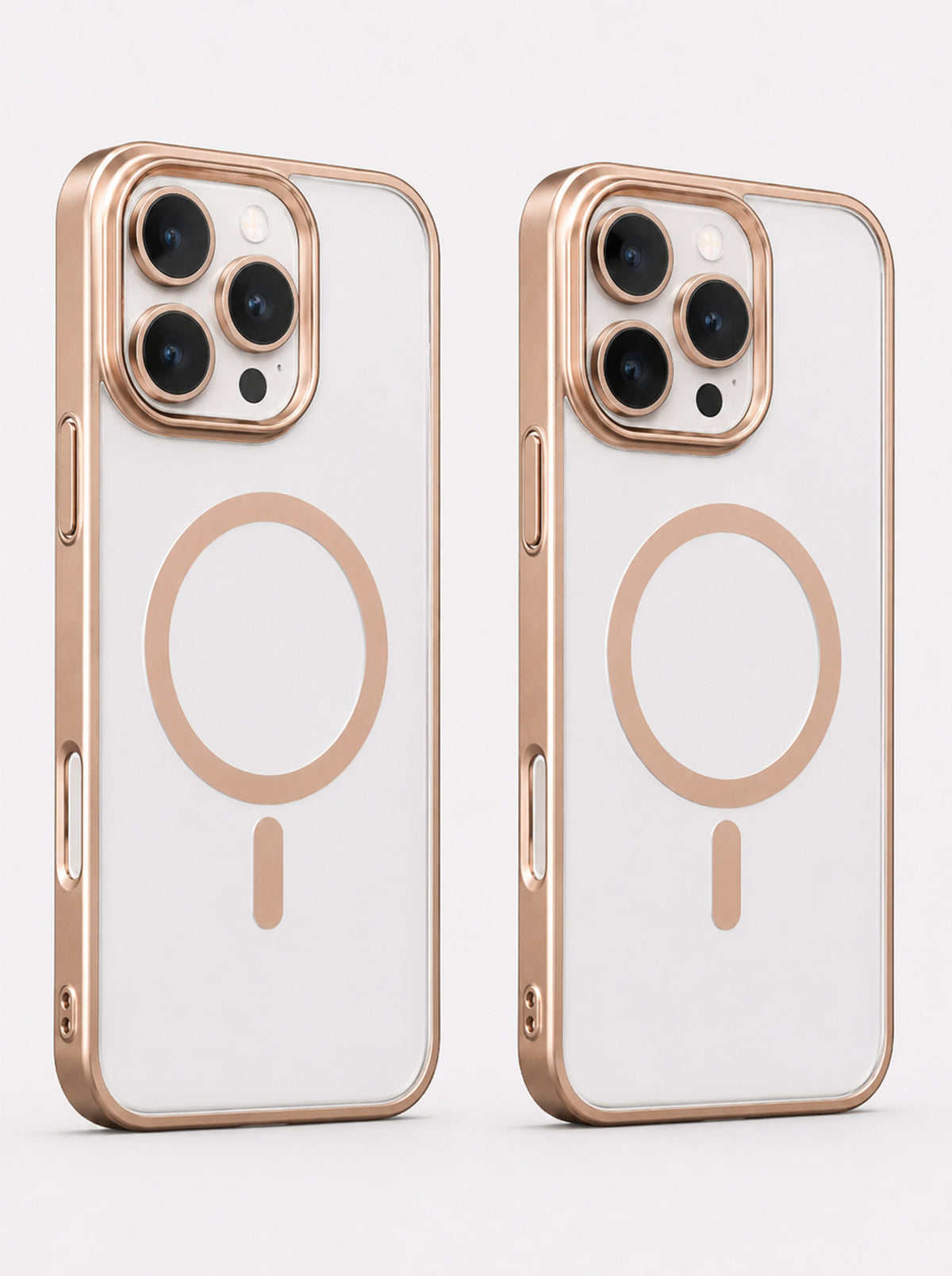 iPhone 16 Pro Max | Metallic phone case with MagSafe | Gold