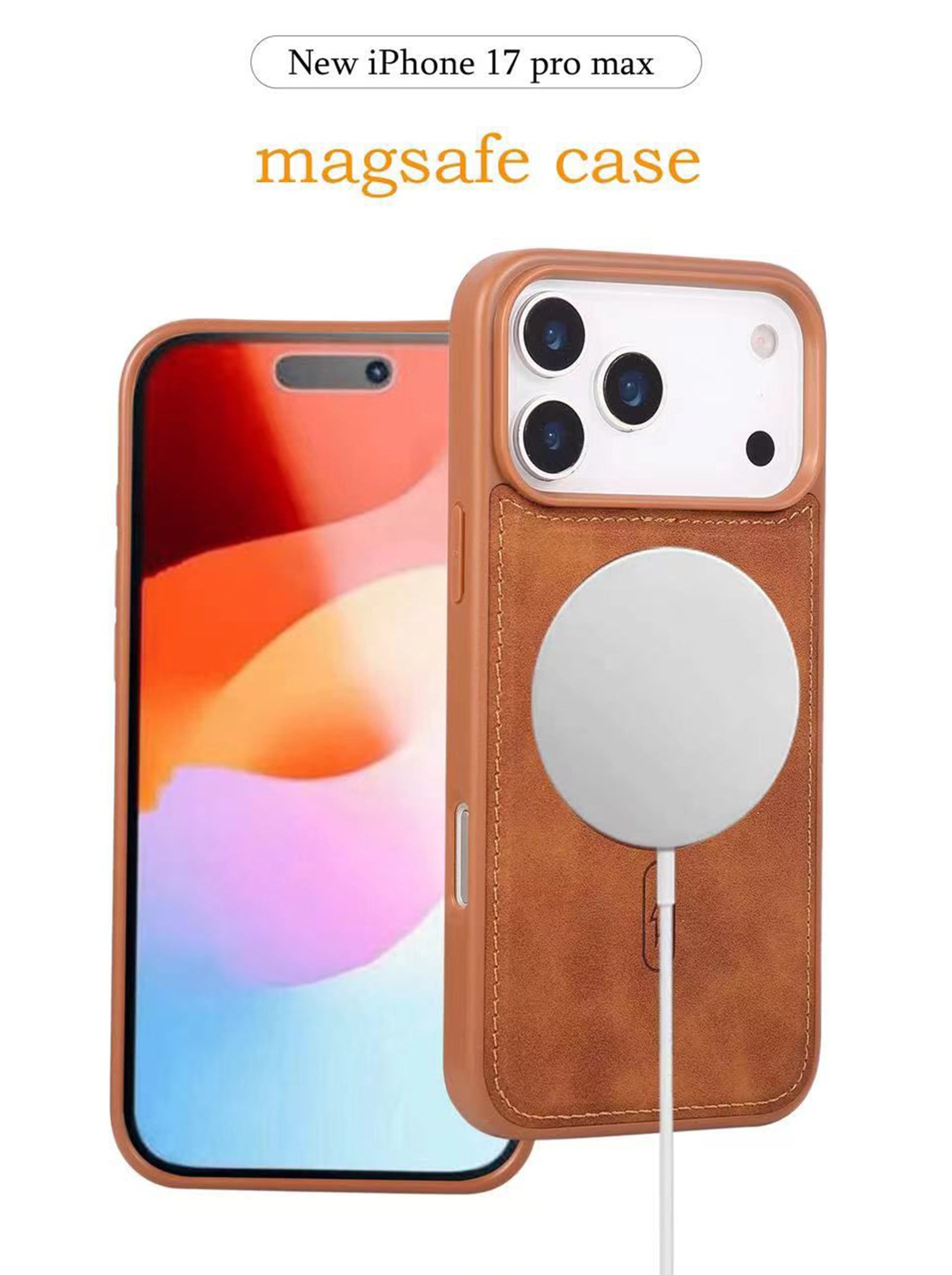 iPhone 17 Pro Max | DDU Wallet Case | Brown Color