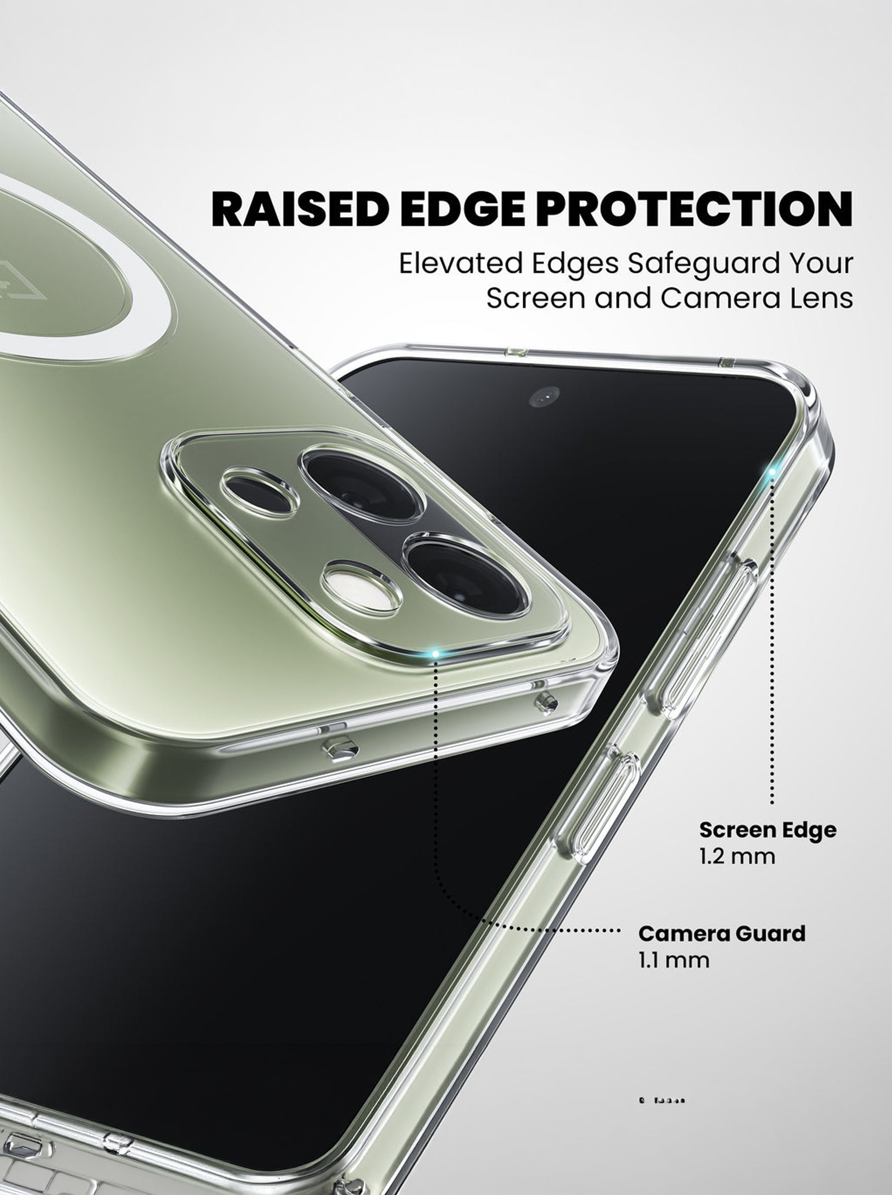 One Plus Nord 6 | Clear Hard PC Case | Anti-Yellow | MagSafe Compatible