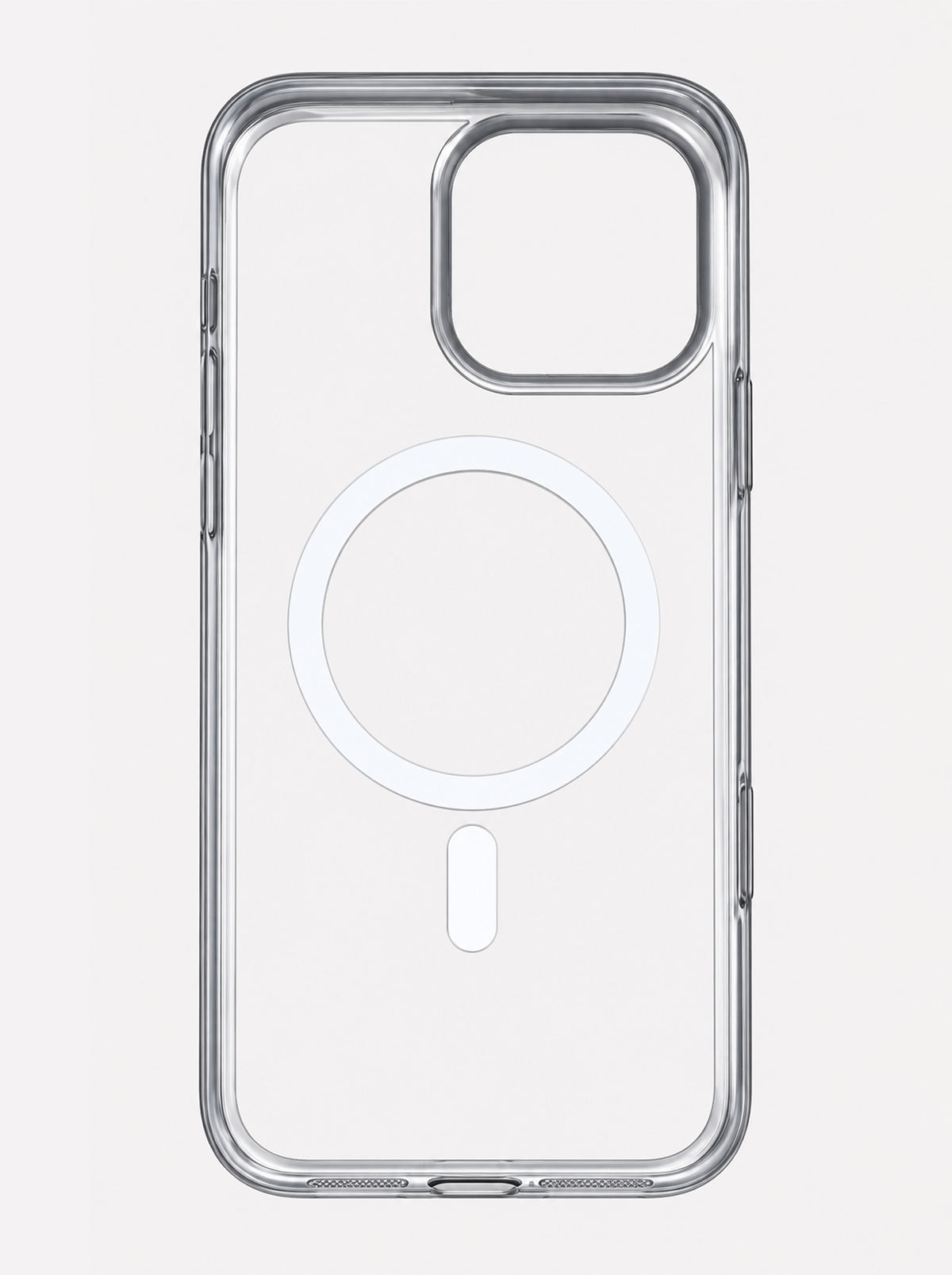 iPhone 16 Pro Max | Metallic phone case with MagSafe | White